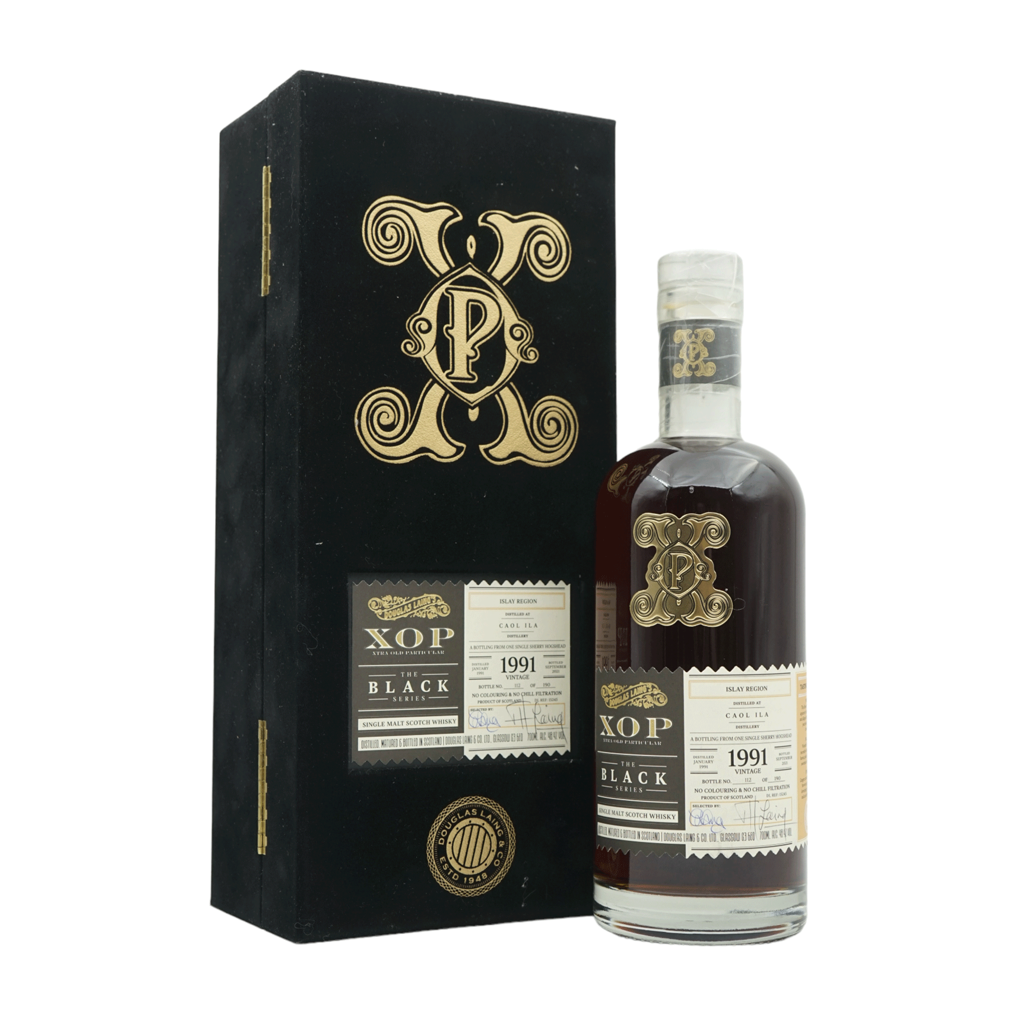 Caol Ila 1991/2021 XOP - The Black Series Douglas Laing #DL15245