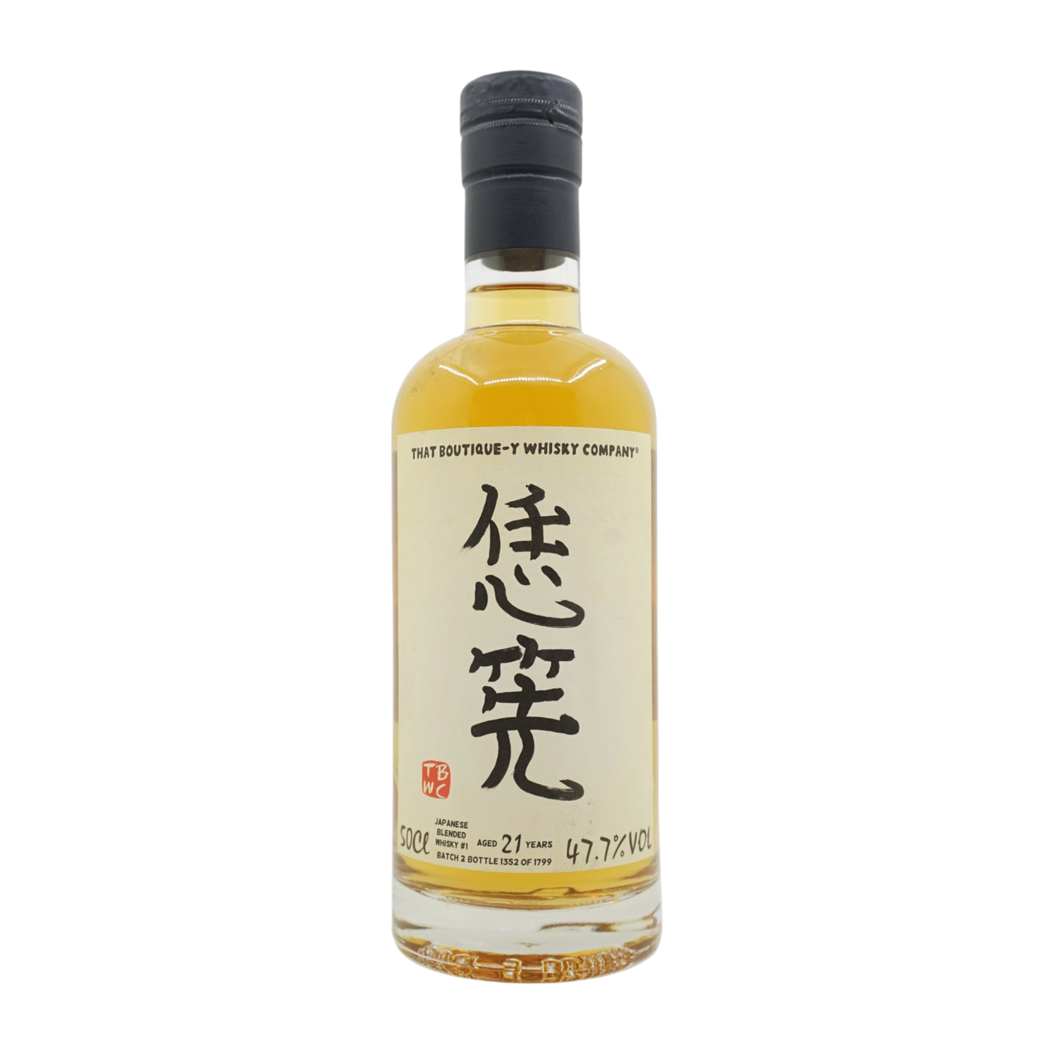 Japanese Blended Whisky #1 21 Year Old That Boutique-y Whisky Company Batch 2