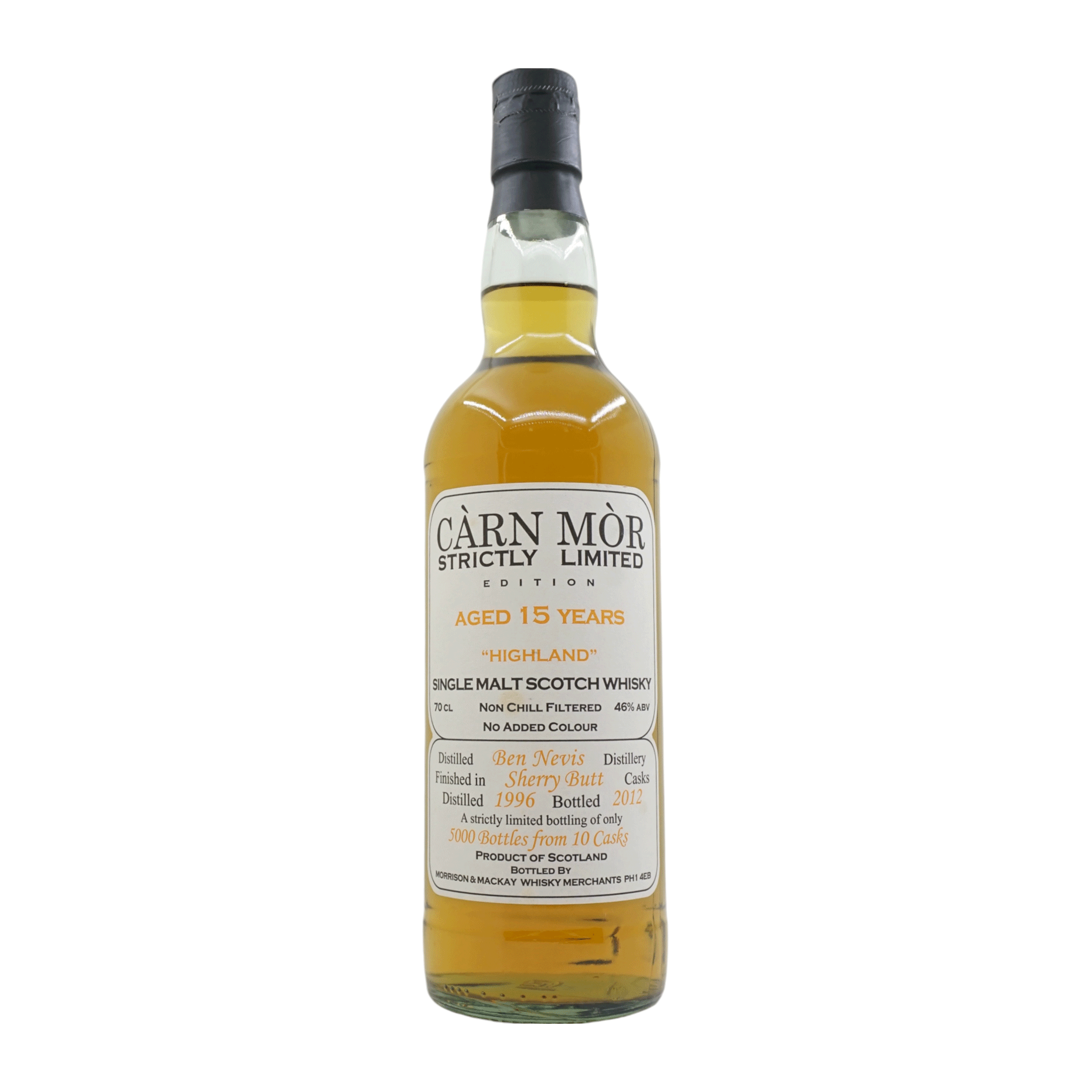 Ben Nevis 1996/2012 15 Year Old  Càrn Mòr Strictly Limited Edition