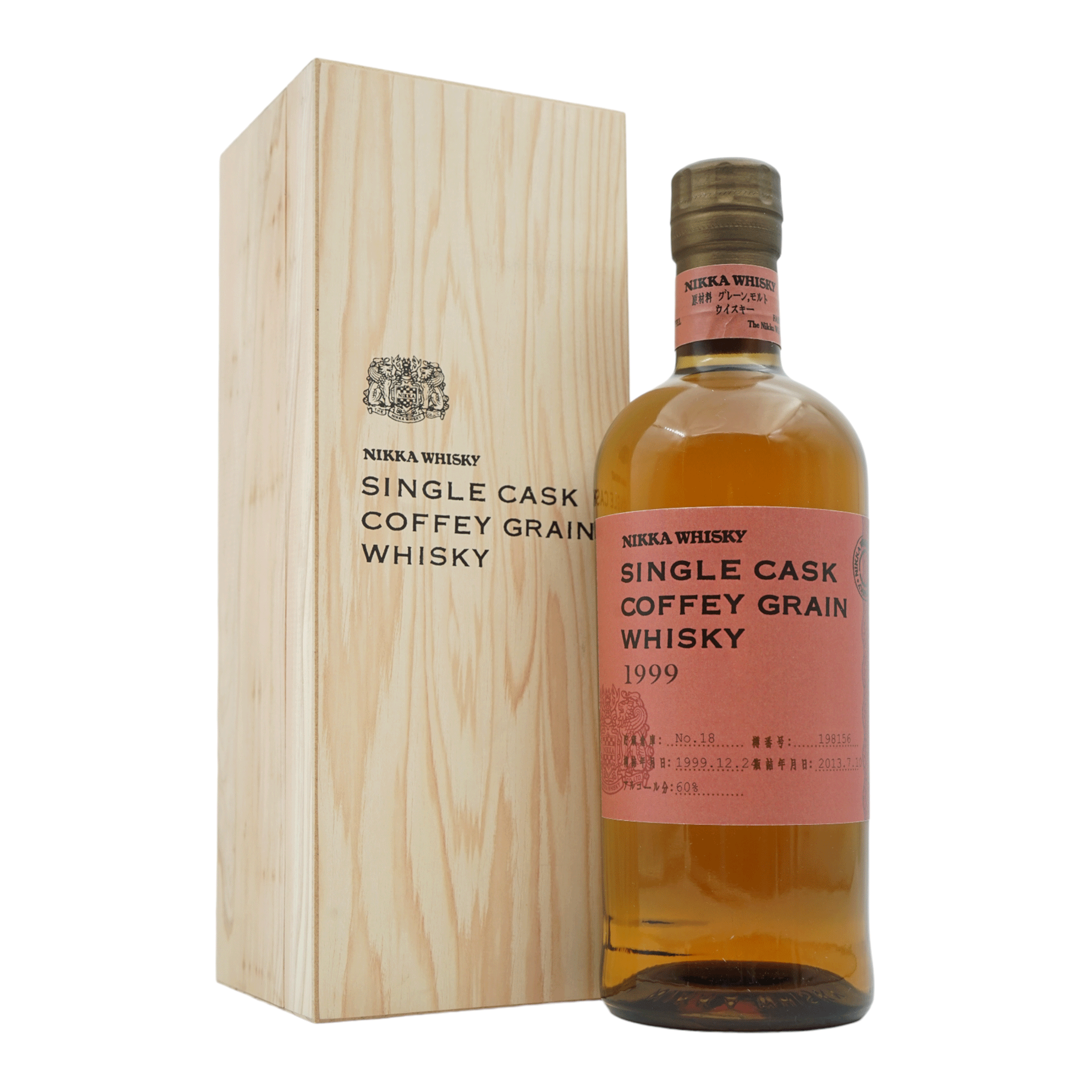 Nikka 1999/2013 Single Cask Coffey Grain #198156