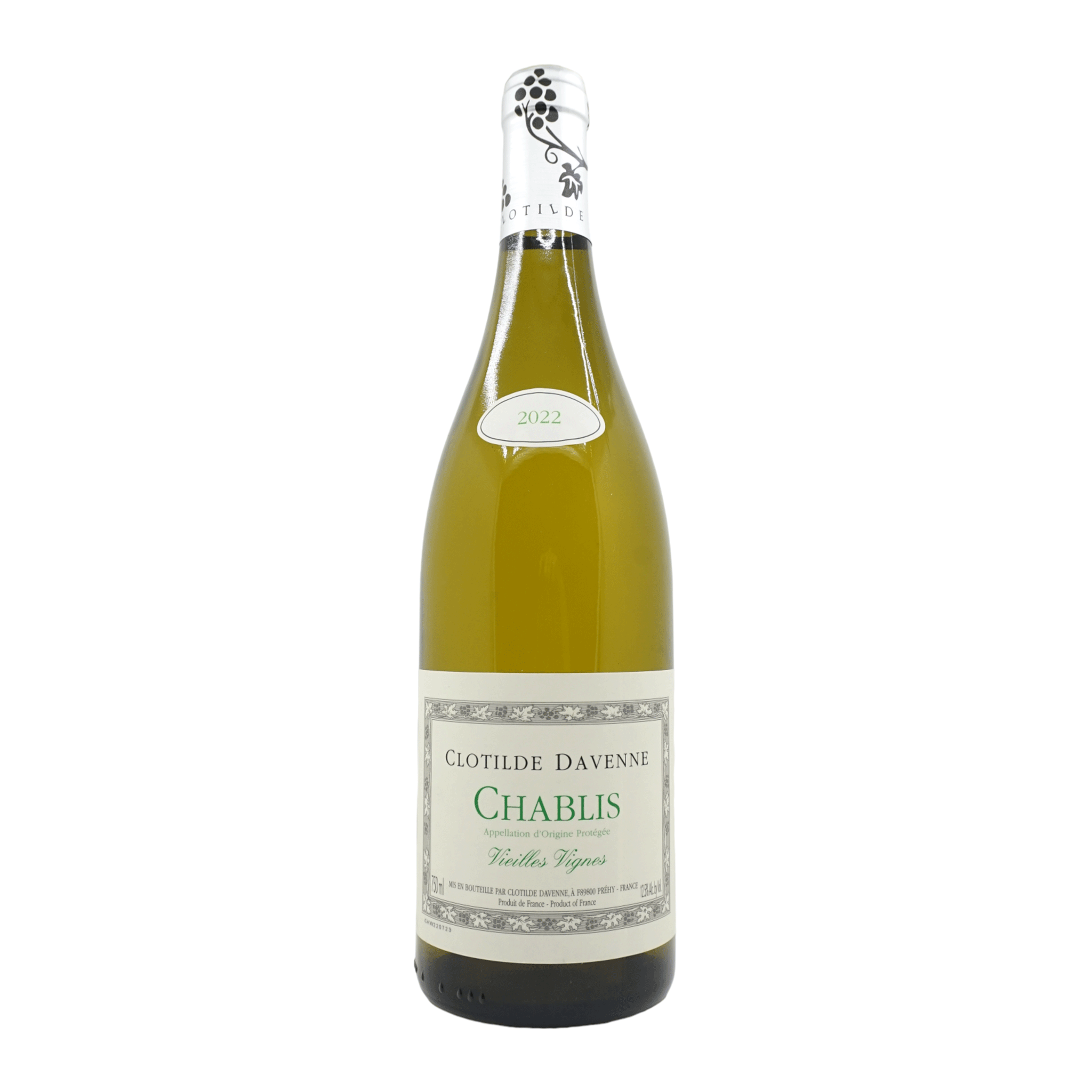 Clotilde Davenne Chablis Vieilles Vignes 2022