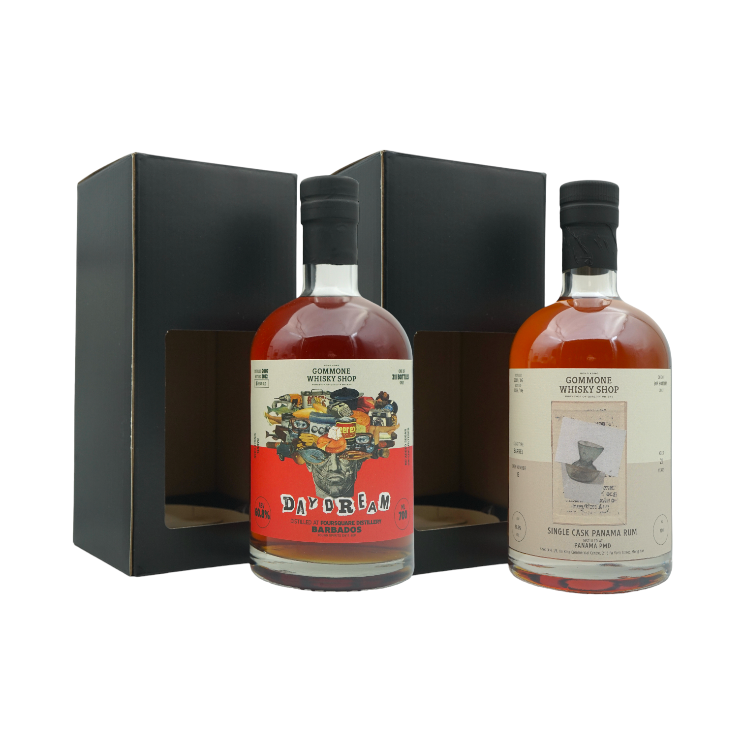 Gommone Whisky Shop Rum Set