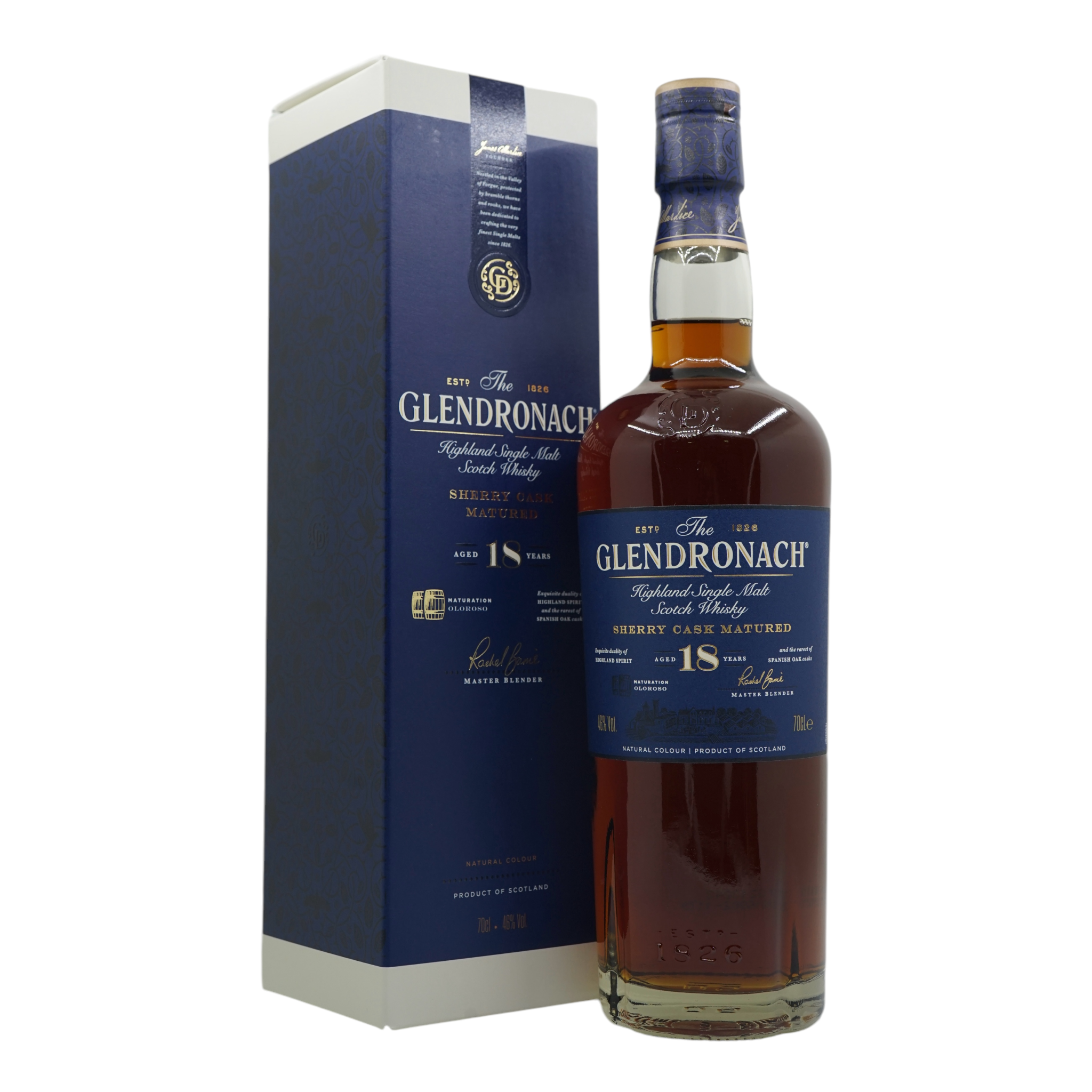 Glendronach 18 Year Old New Label Sherry Cask Matured