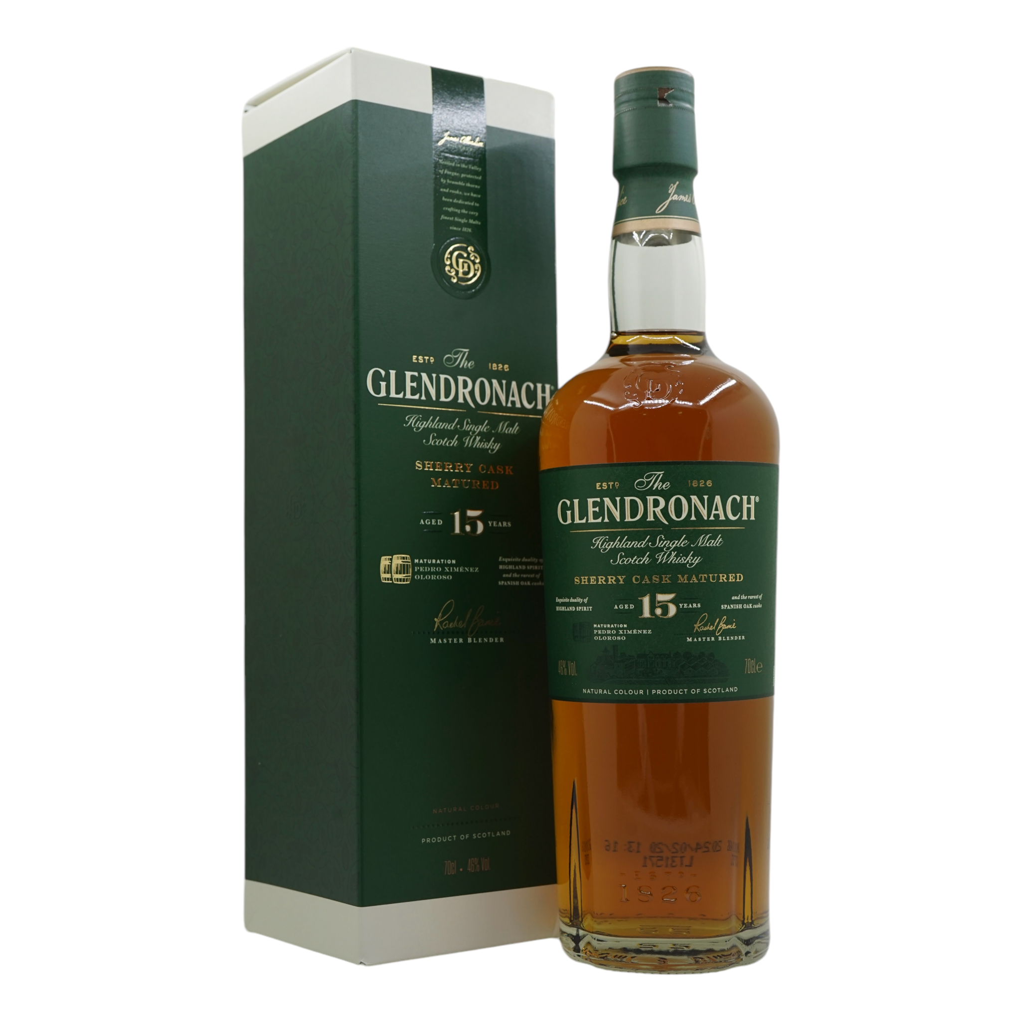 Glendronach 15 Year Old New Label Sherry Cask Matured