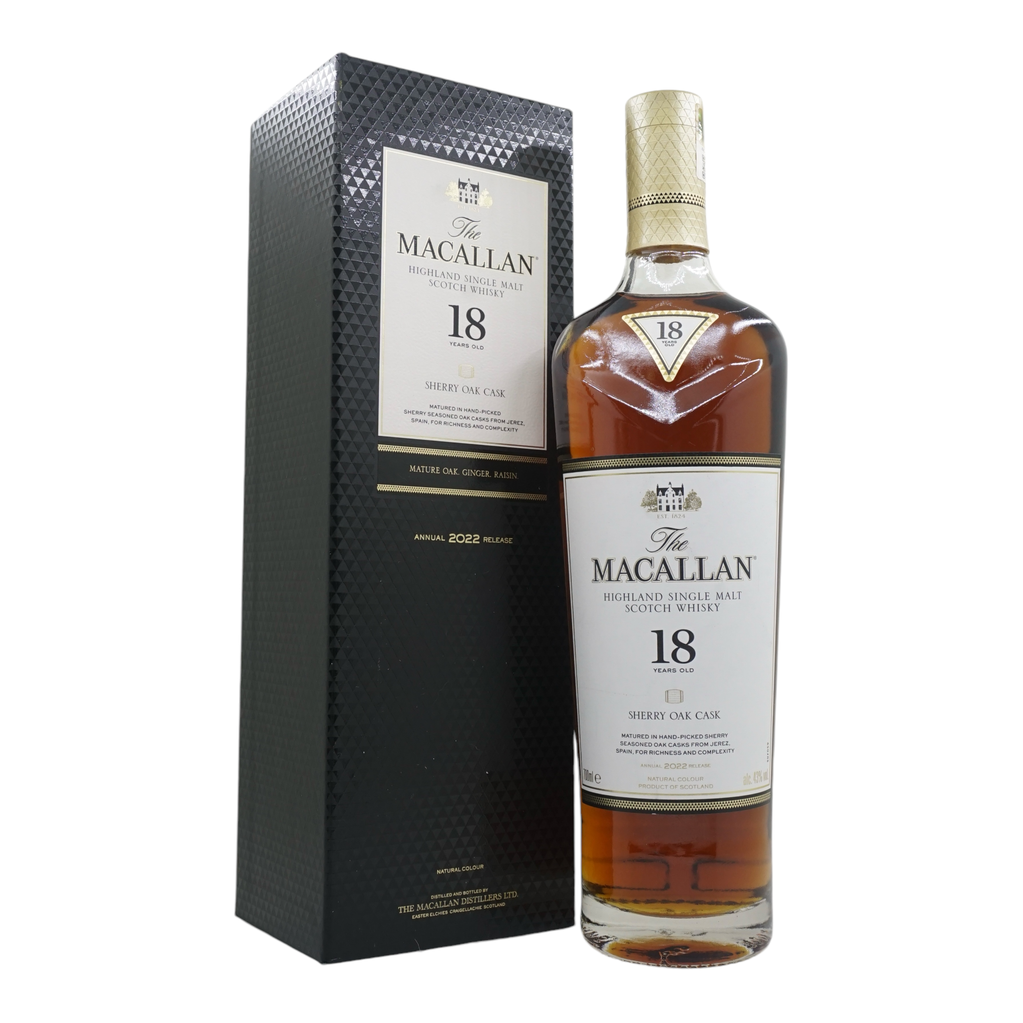 Macallan 18 Year Old Sherry Oak Cask 2022 Edition 香港行貨