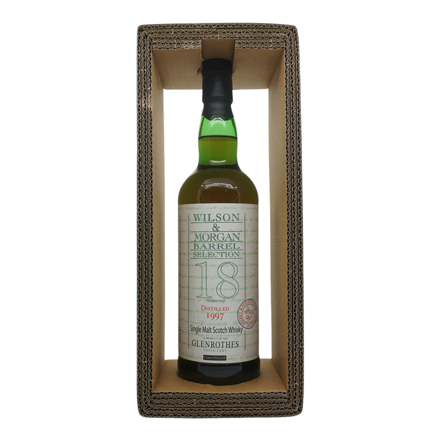 Glenrothes 1997/2016 18년산 배럴 셀렉션 캐스크 스트렝스 Wilson &amp; Morgan #8727/28