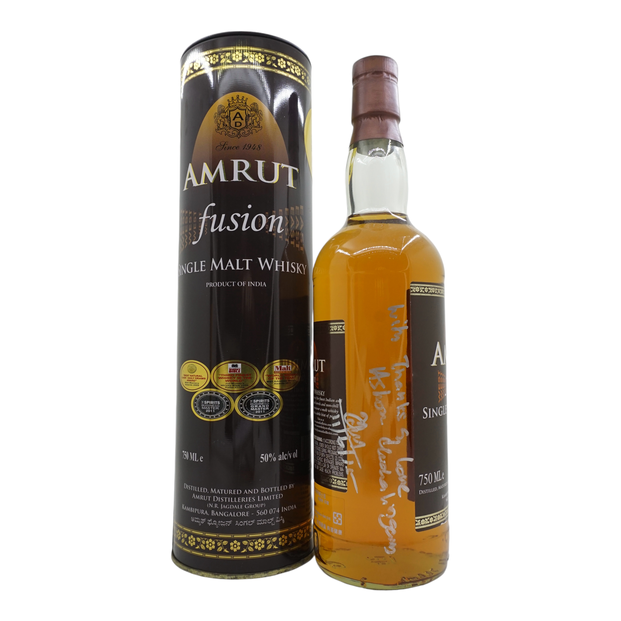 Amrut Fusion 750ml