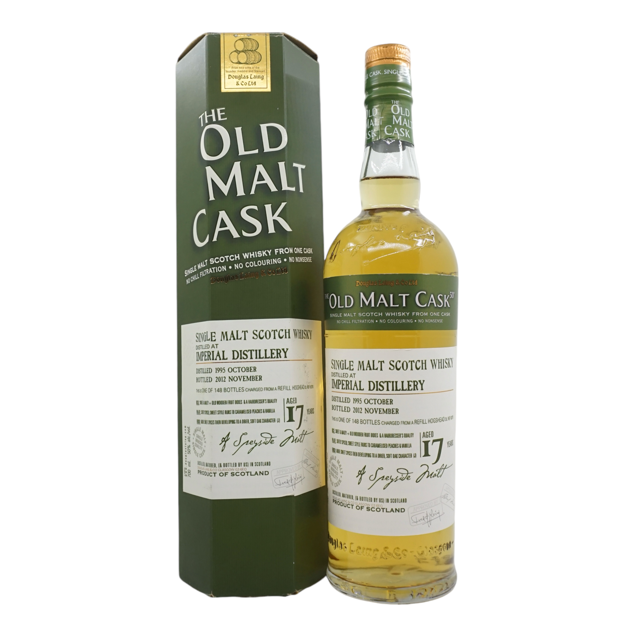 Imperial 1995/2012 17 Year Old The Old Malt Cask #DL9270