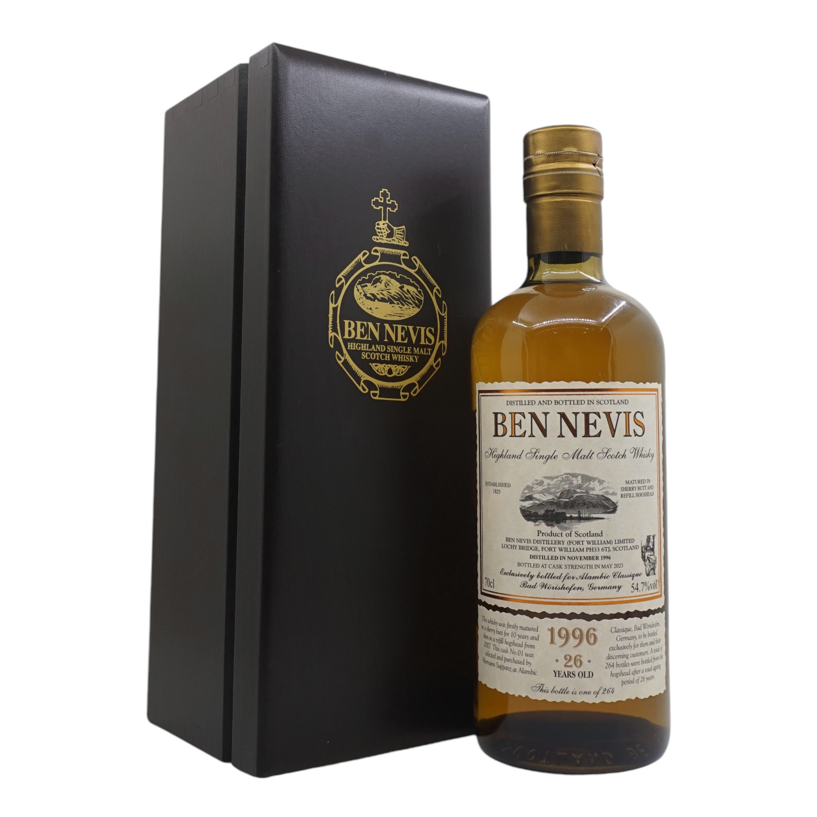 Ben Nevis 1996/2023 Bottled for Alambic Classique #01 (Seal Damage)