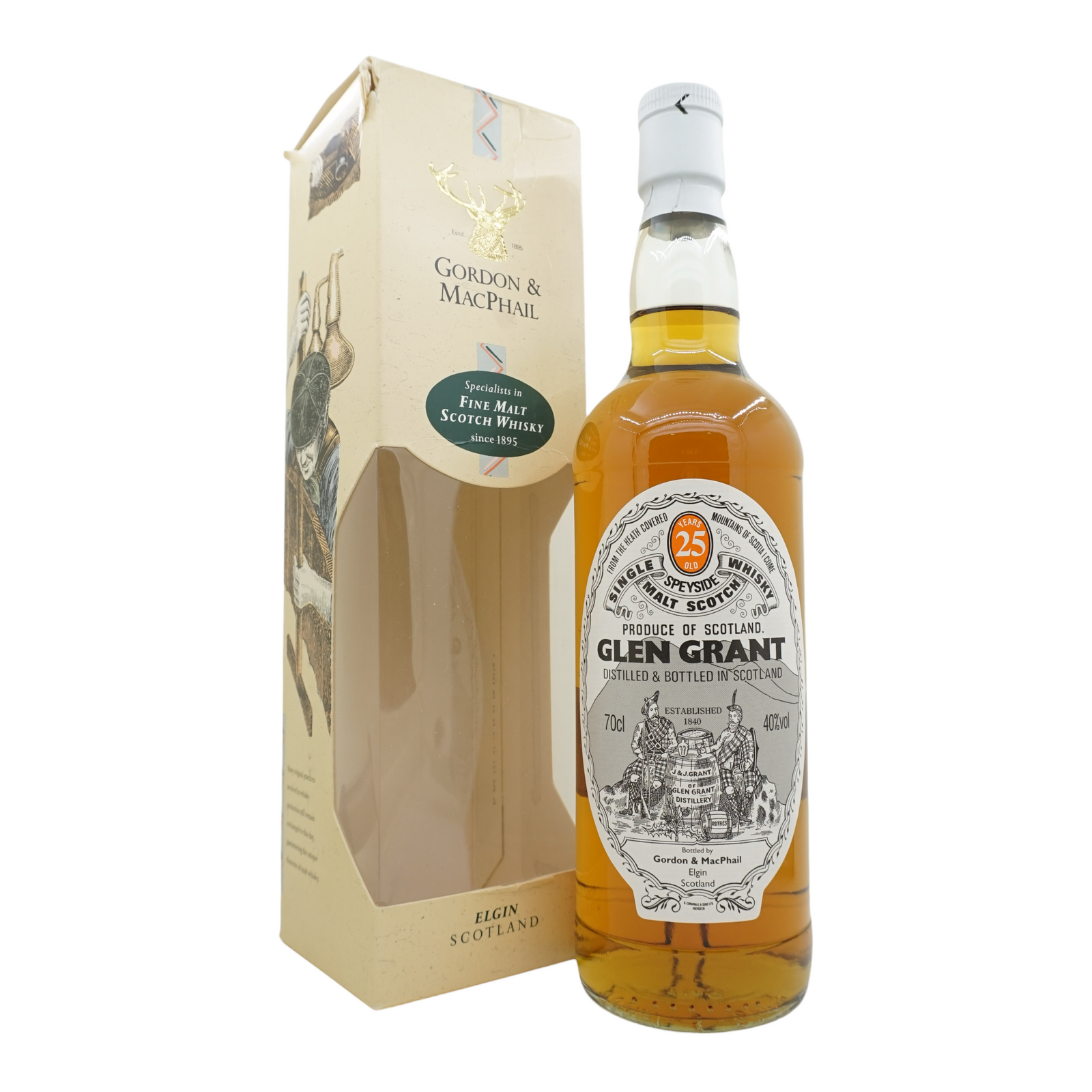 Glen Grant 25 Year Old Licensed Bottling Gordon & MacPhail