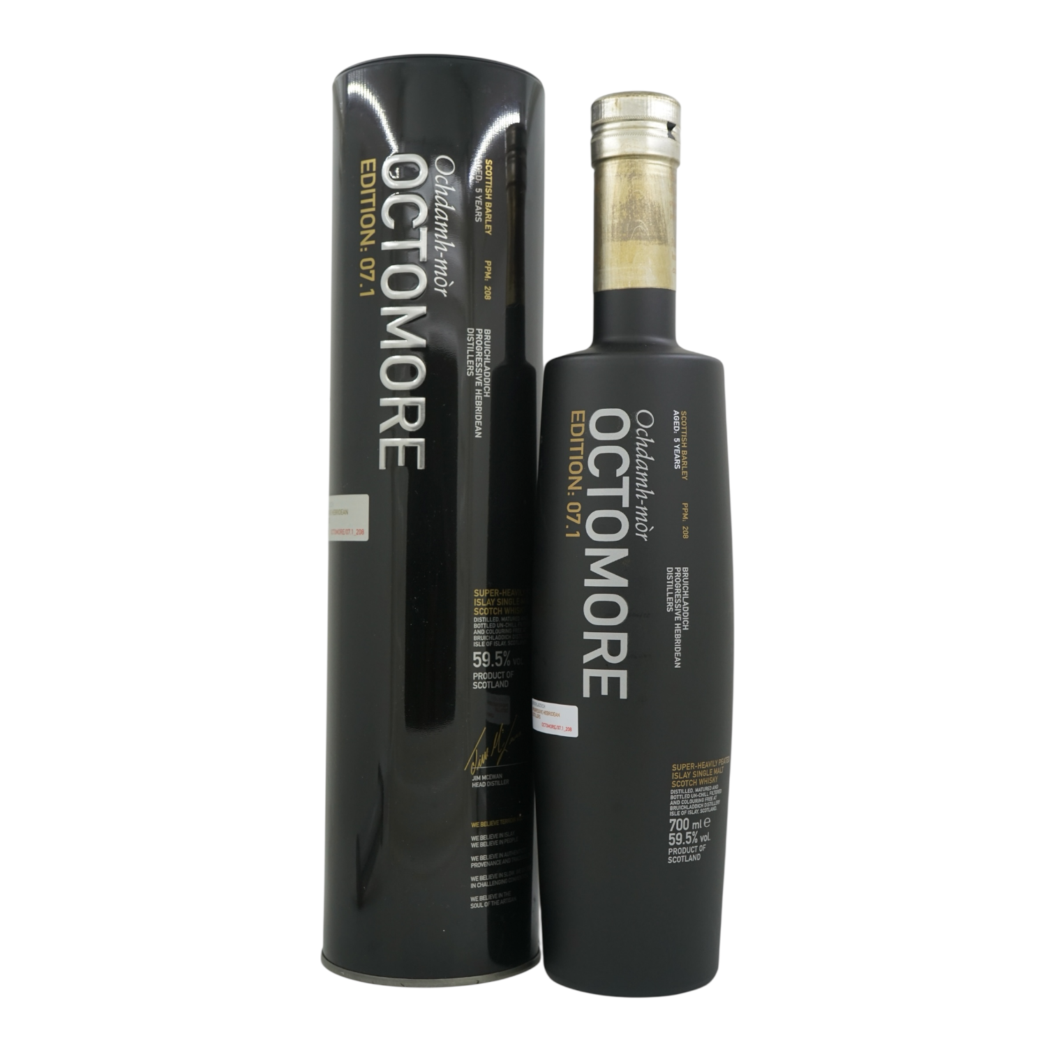 Octomore Edition 07.1 / Ochdamh-mòr 208 PPM