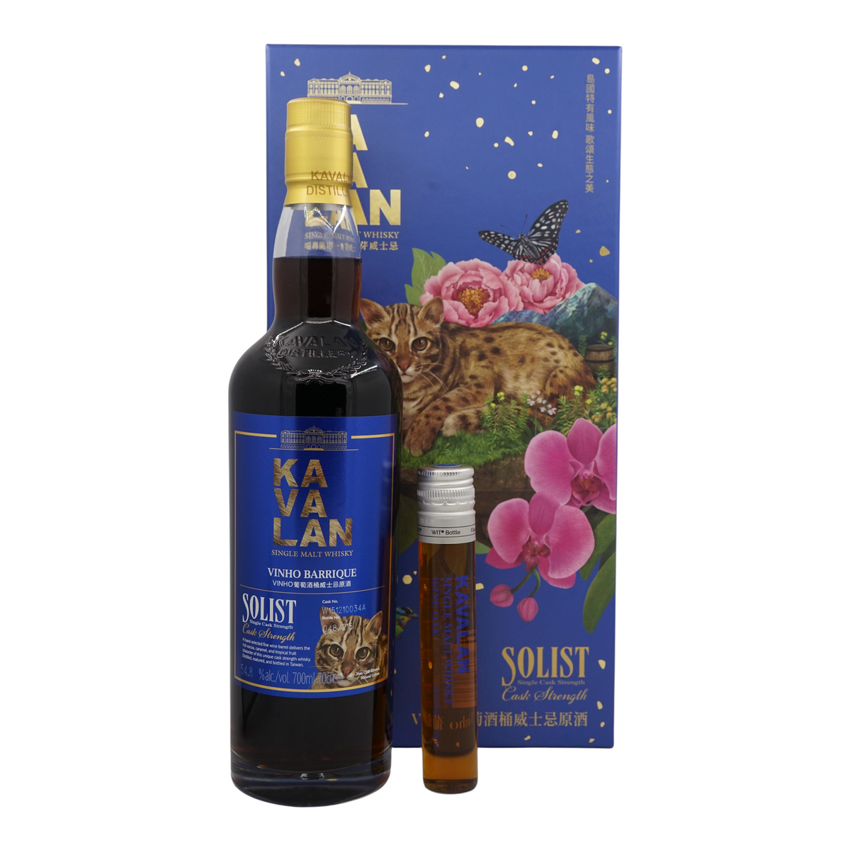 Kavalan Solist Vinho Barrique - Leopard W151210034A 禮盒 54.8%