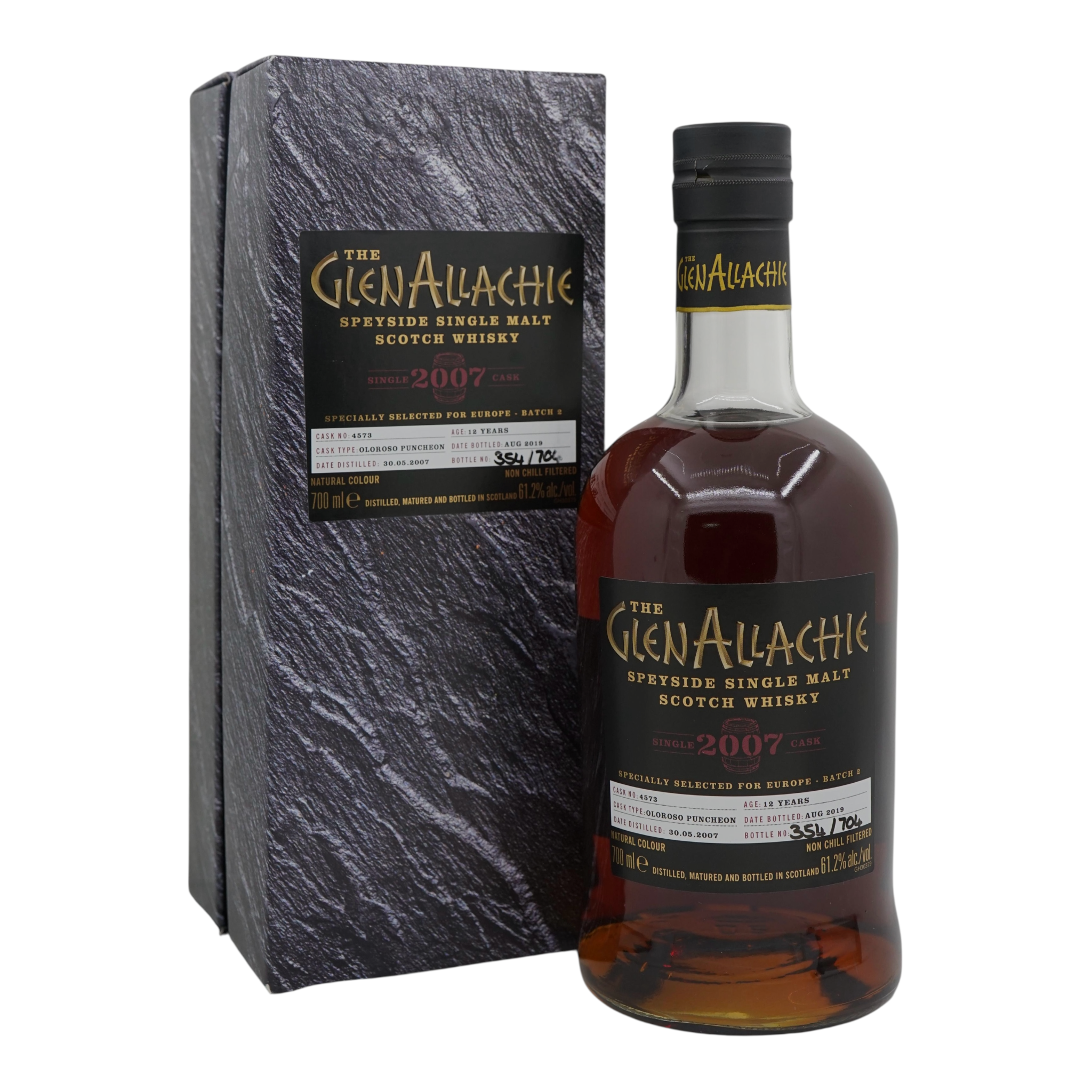 Glenallachie 2007/2019 12 Year Old Single Cask for Europe - Batch 2 #4573
