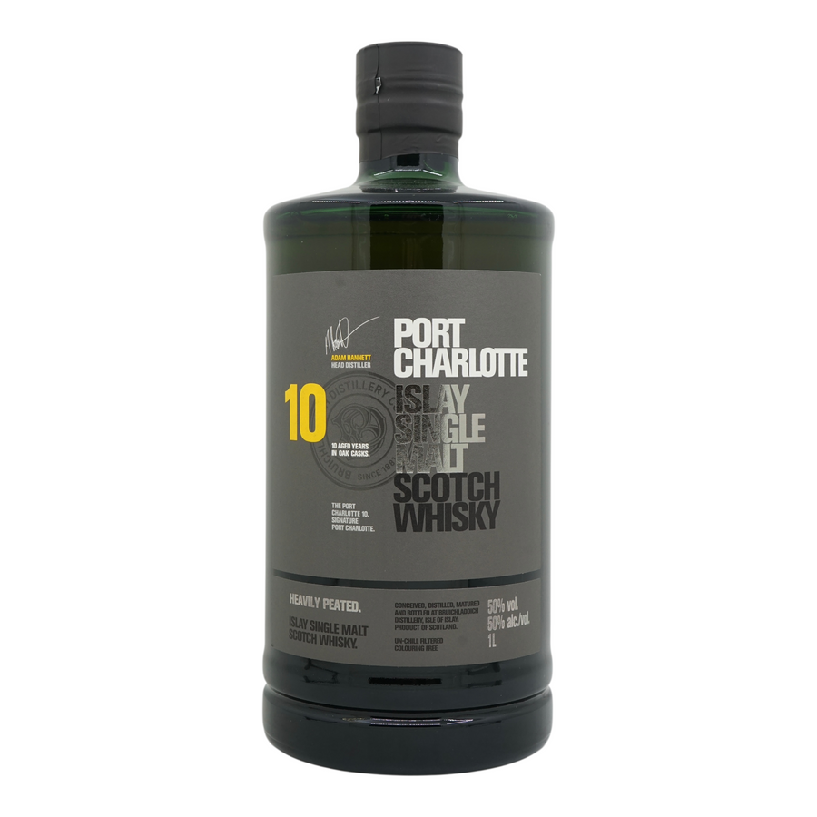 Port Charlotte 10 Year Old Heavily  Peated 1L