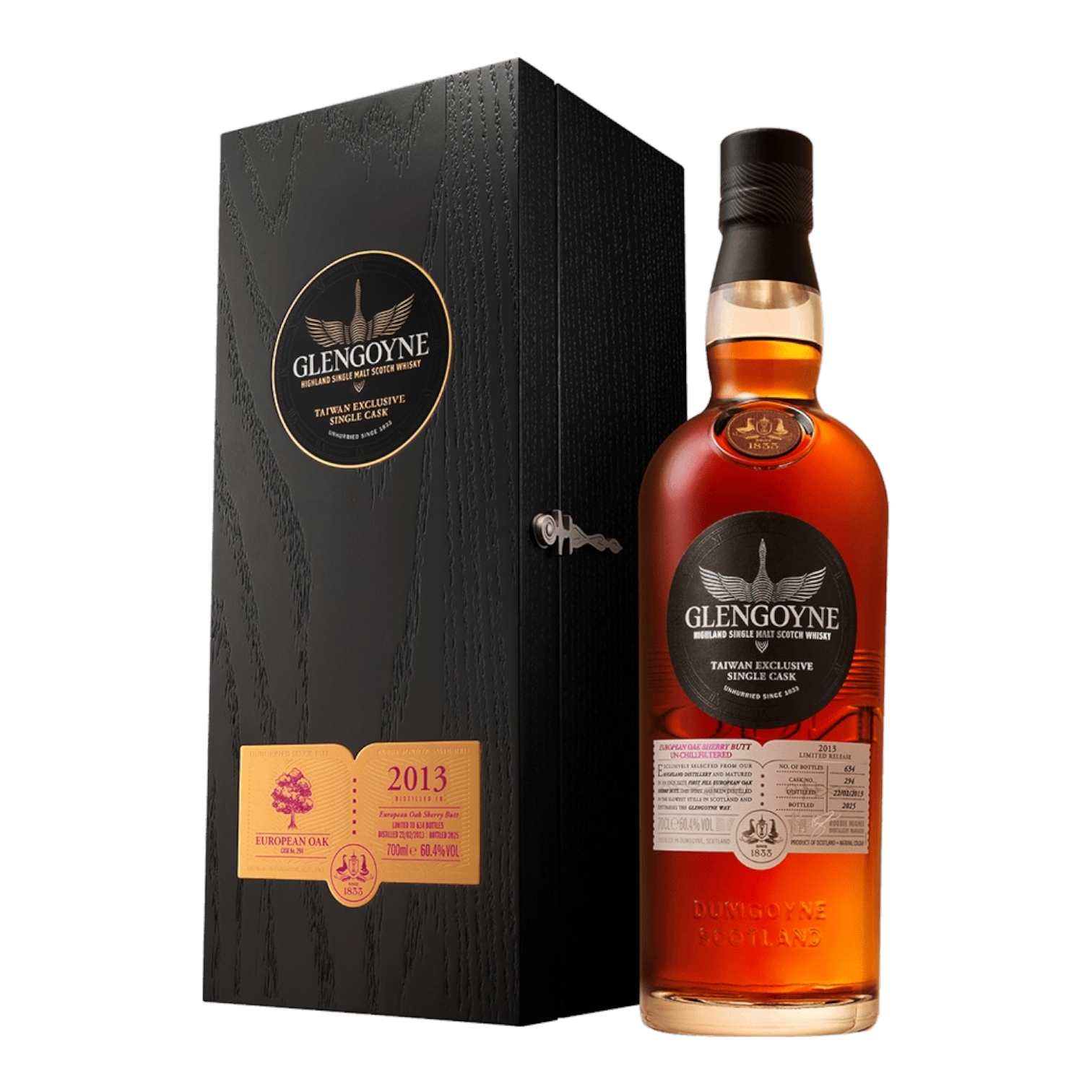 Glengoyne 2013/2025 Taiwan Exclusive Single Cask European Oak Sherry Butt #294