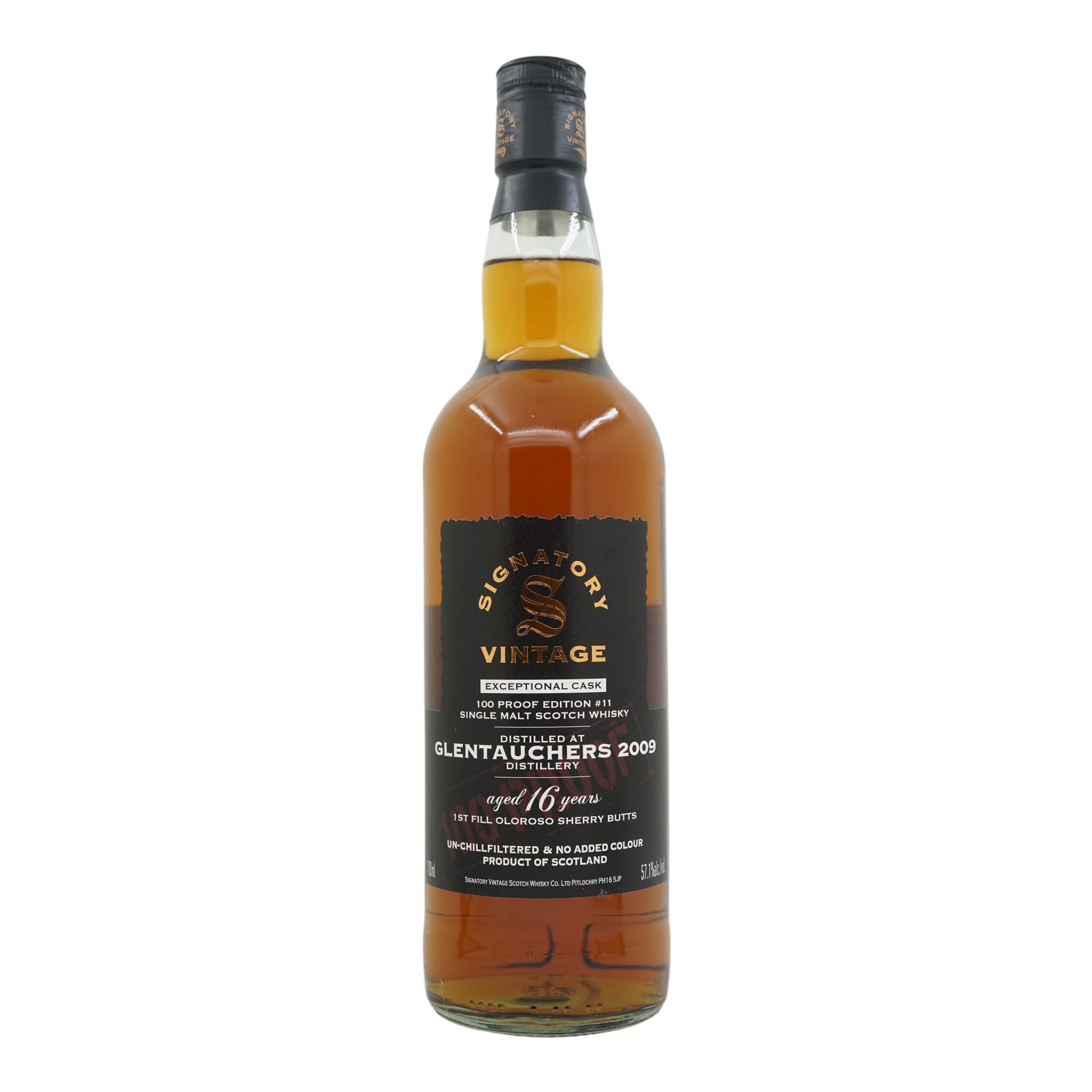 Glentaucher 2009/2025 16 Years Old Exceptional Cask 100 Proof Edition #11 Signatory Vintage