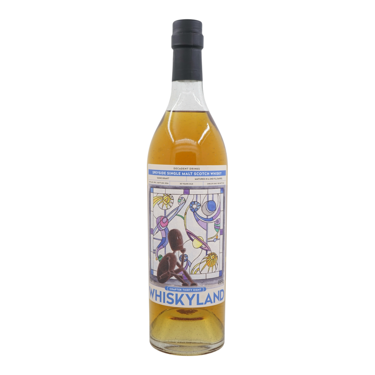 Gone Grant 1995/2026 30 Year Old Whiskyland - Chapter Thirty Eight Decadent Drinks 49.9%