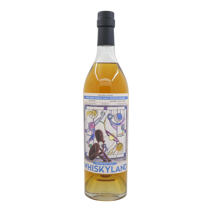 Gone Grant 1995/2026 30 Year Old Whiskyland - Chapter Thirty Eight Decadent Drinks 49.9%