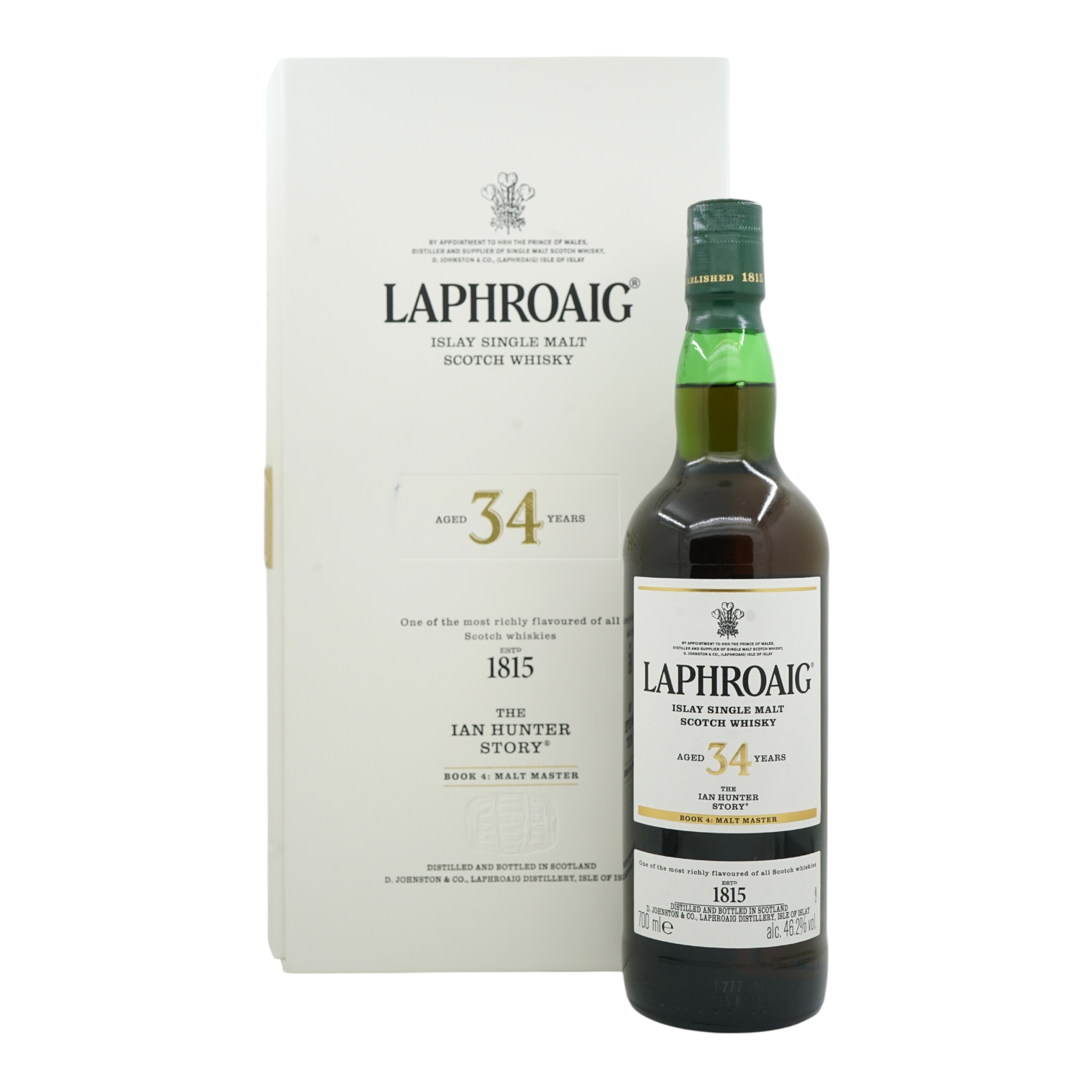 Laphroaig 34 Year Old - The Ian Hunter Story Book 4: Malt Master
