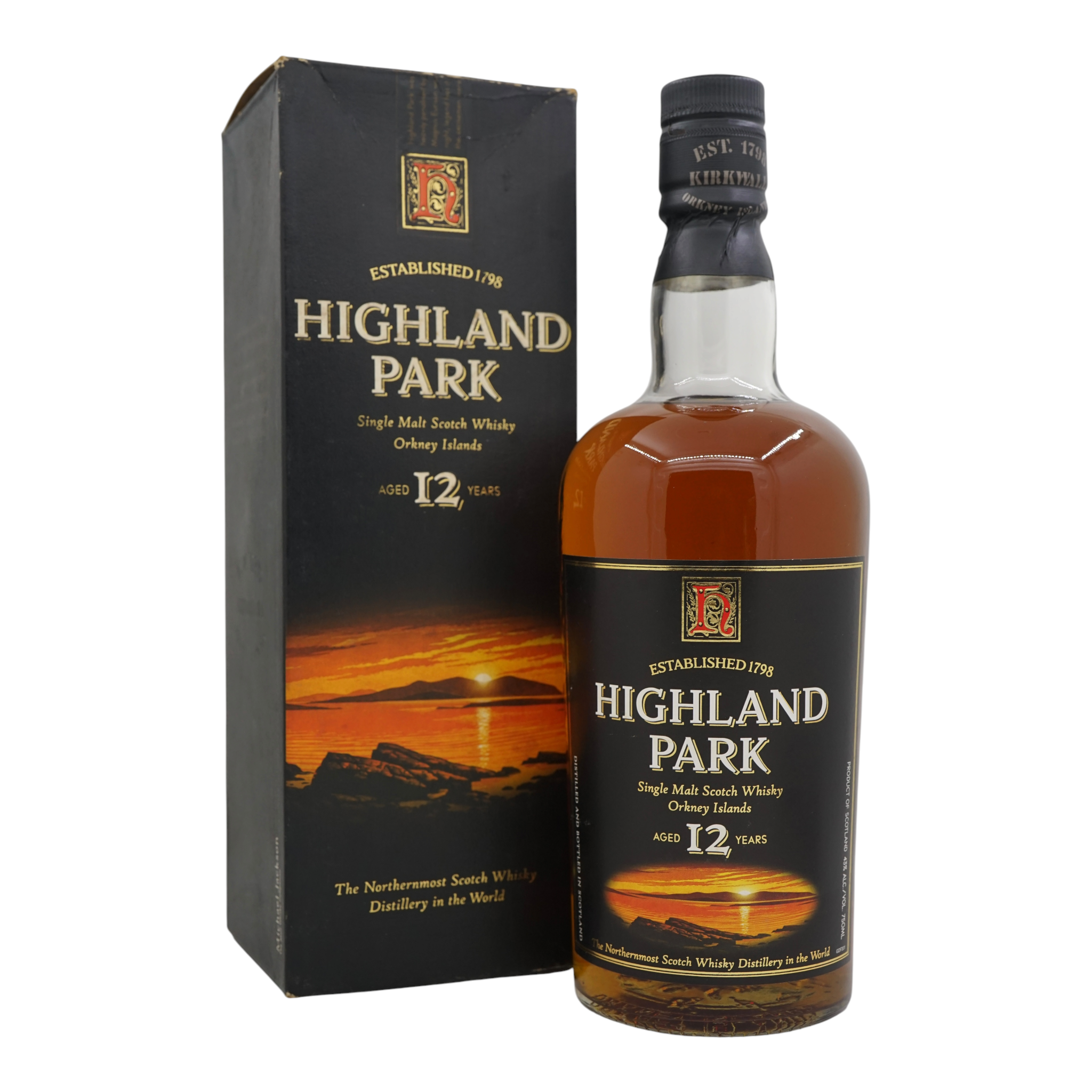 Highland Park 12 Year Old Old Bottling 750ml