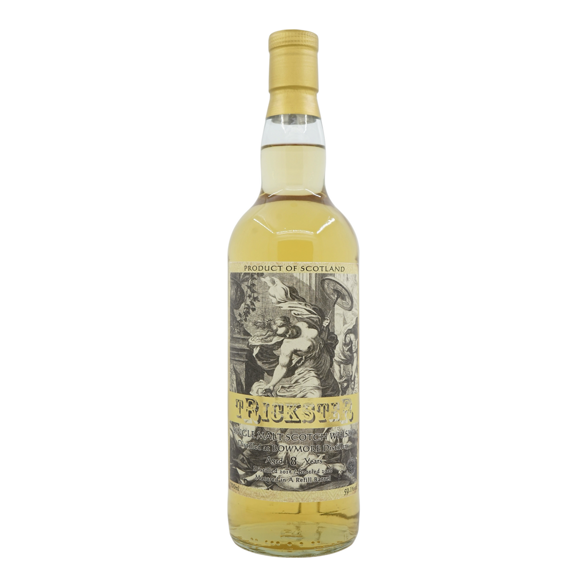 Bowmore 2018/2026 8 Year Old Trickster The Ultimate Spirits, Rudder Ltd