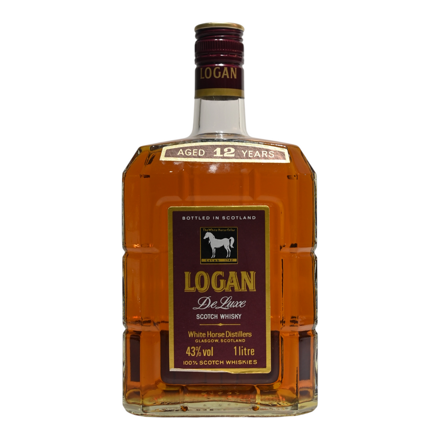 White Horse Logan 12 Year Old De Luxe Scotch Whisky 1970s