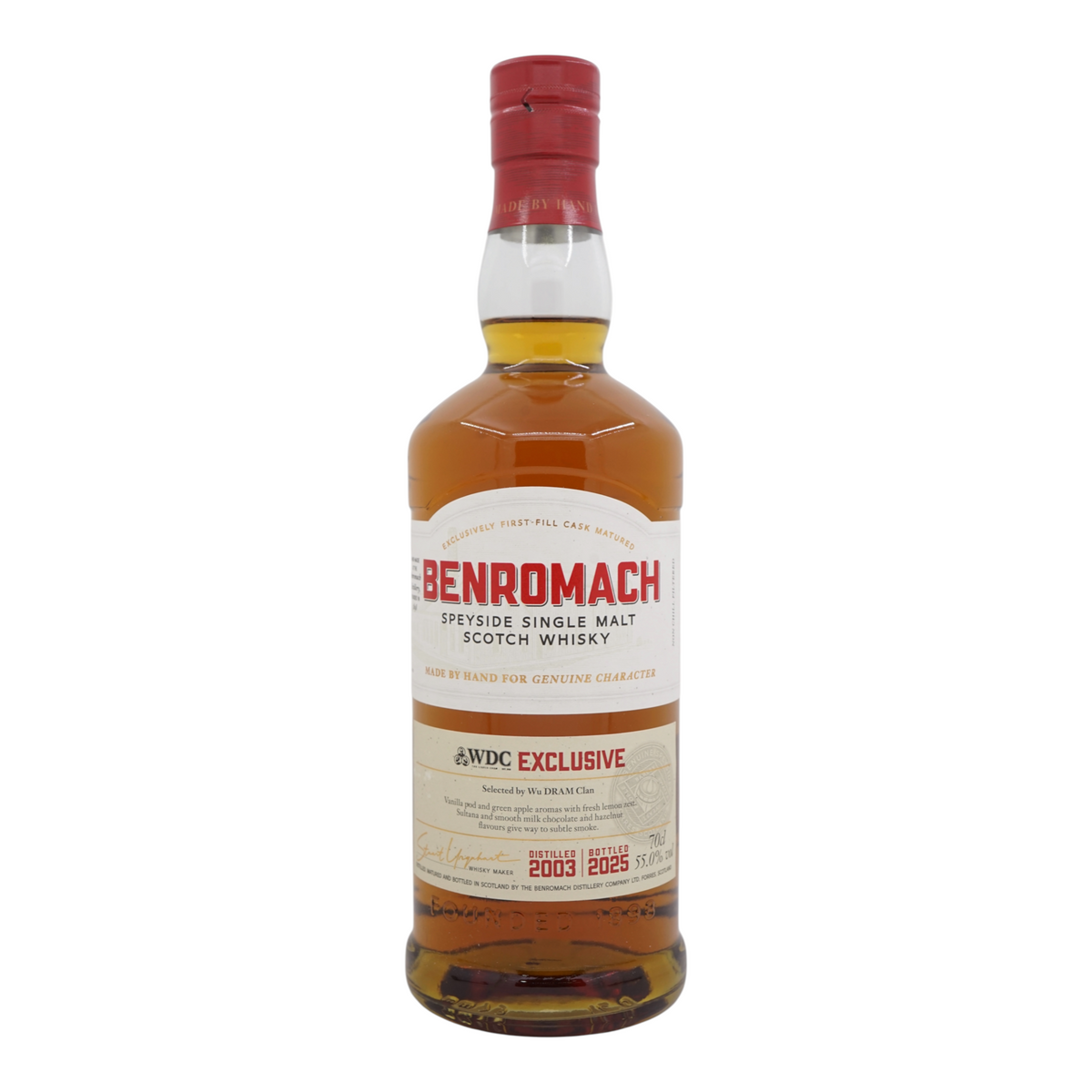 Benromach 2003/2025 Bottled for Wu Dram Clan