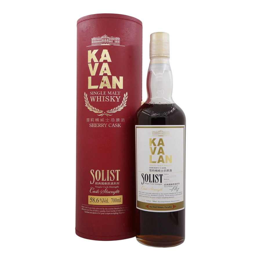 Kavalan Solist Sherry Cask Bottled for Malt Whisky Paradise S090102026 58.6%