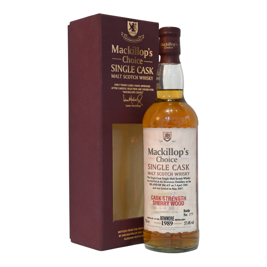 Bowmore 1989/2007 Single Cask - Cask Strength Mackillop's Choice 57.4%