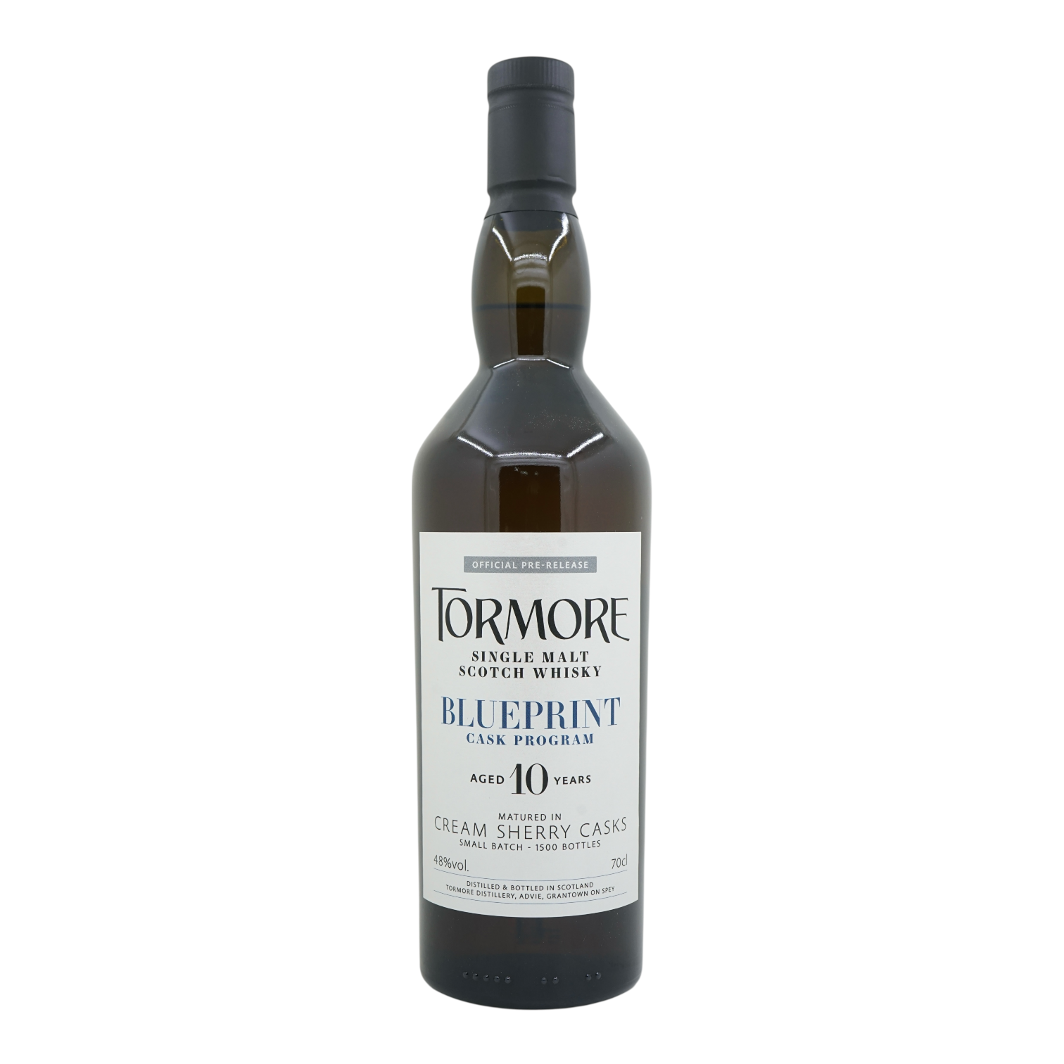 Tormore Blueprint Cask Program 10 Year Old Cream Sherry Casks 48%