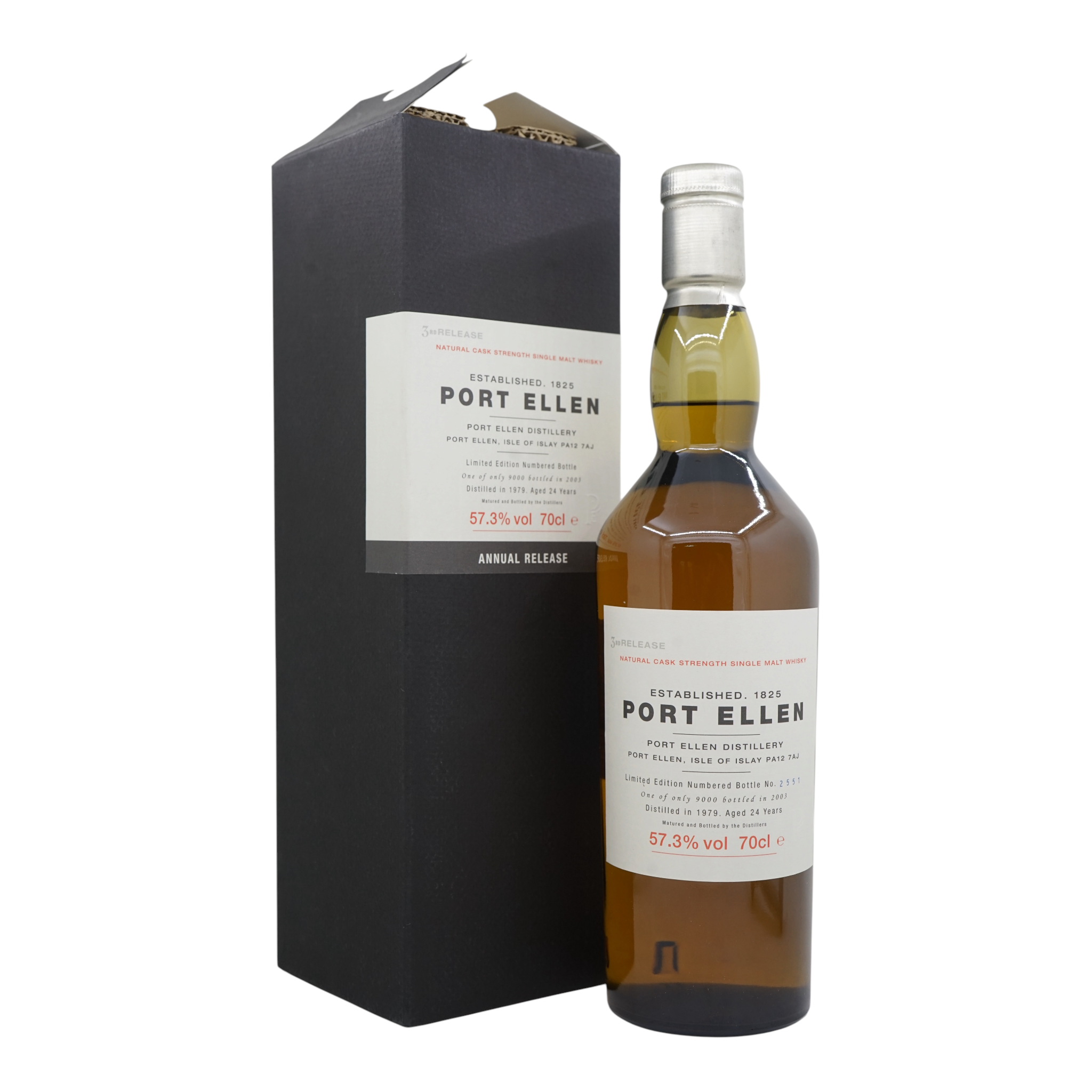Port Ellen 1979 24 Year Old Diageo Special Releases 2003 3rd Release (Box damaged)
