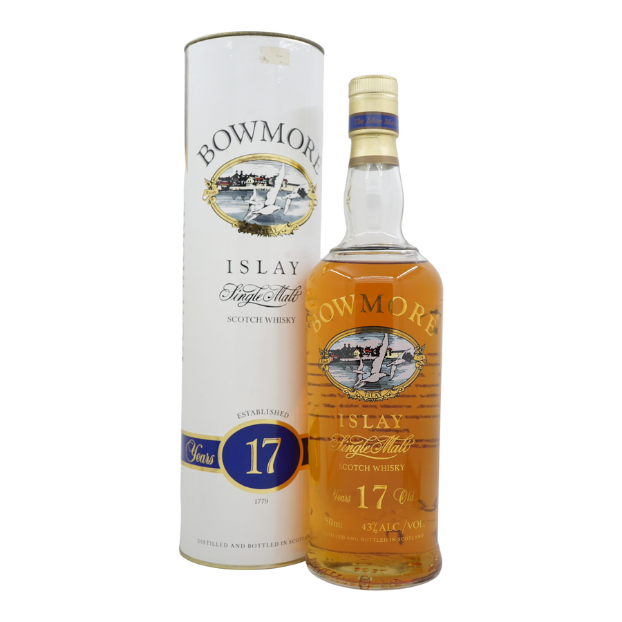Bowmore 17 Year Old Glass Printed Label 750ml