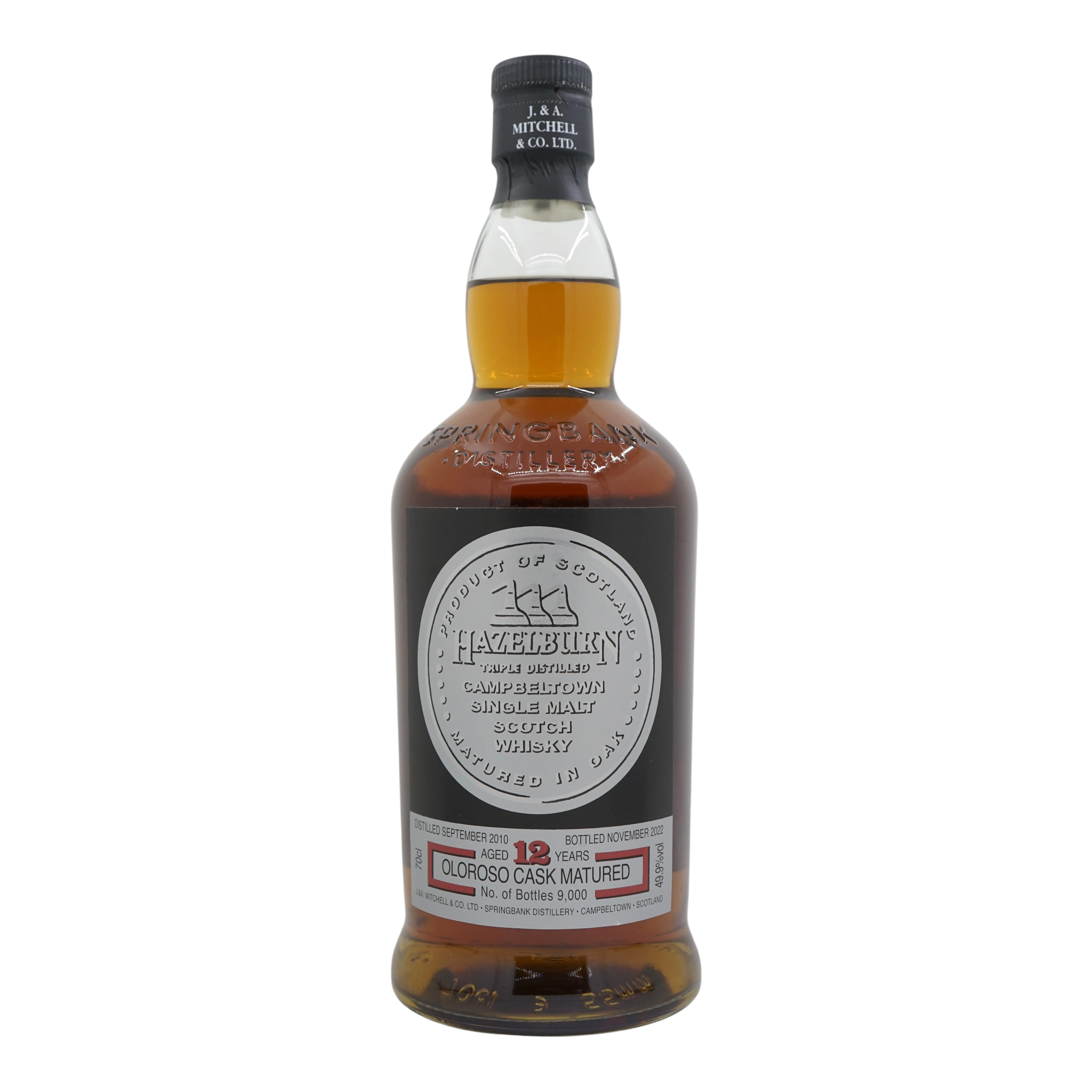 Hazelburn 2010/2022 12 Year Old Oloroso Cask Matured