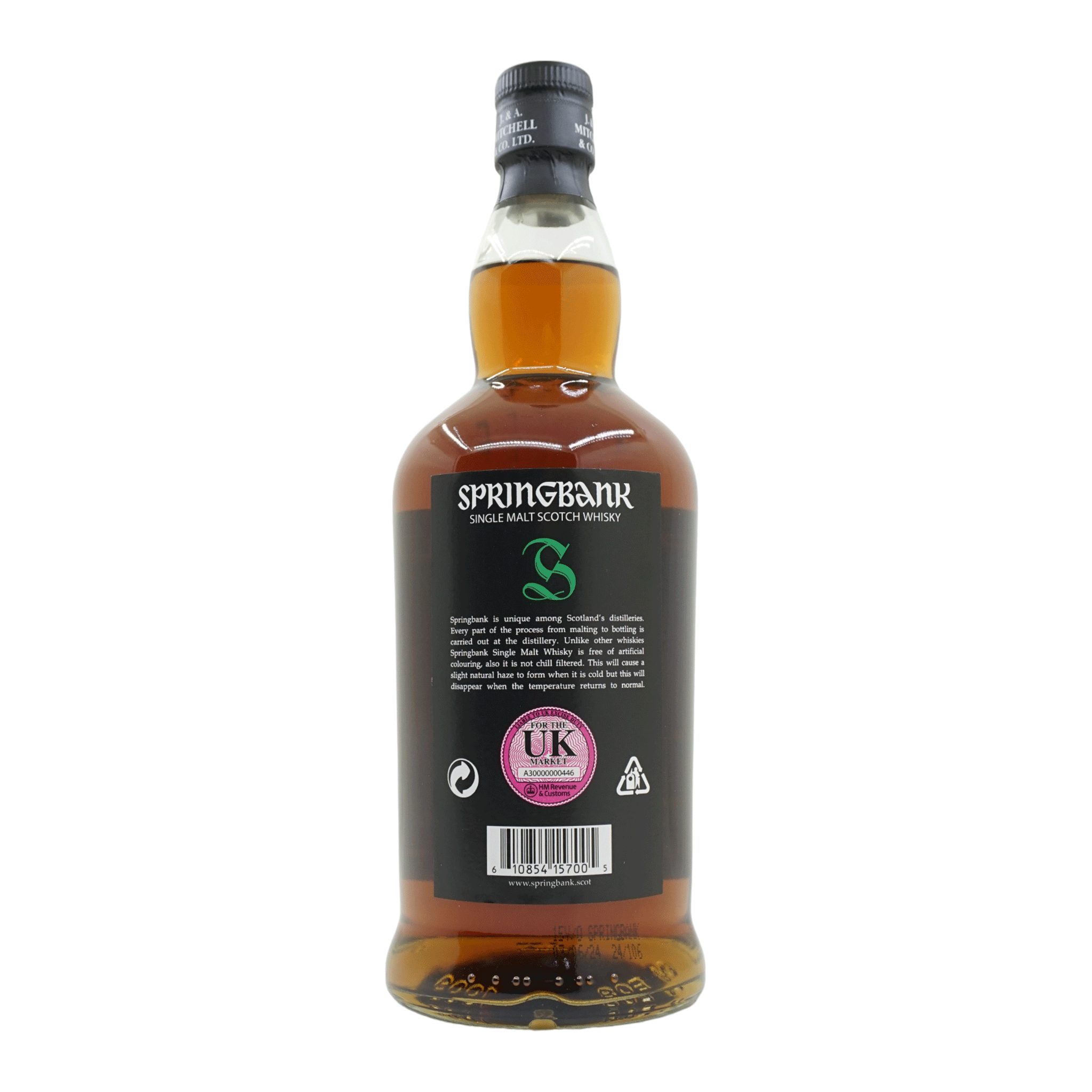 Springbank 15 Year Old (No Box)