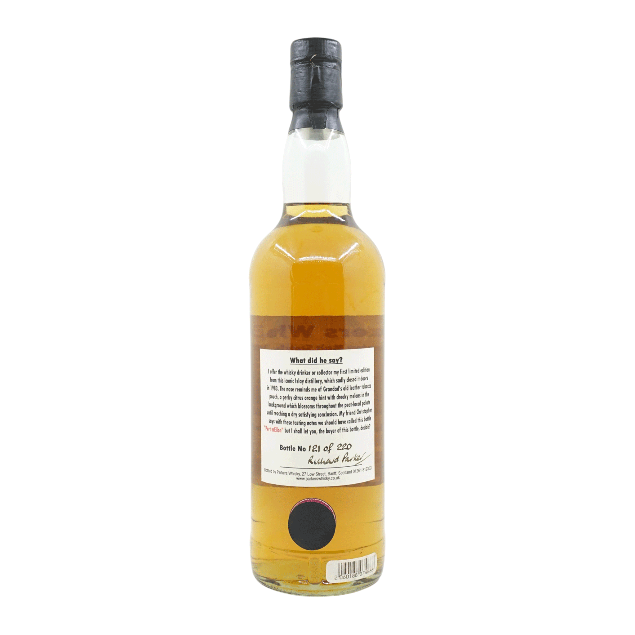 Port Ellen 1982/2007 Parkers Whisky - Pert Mellon