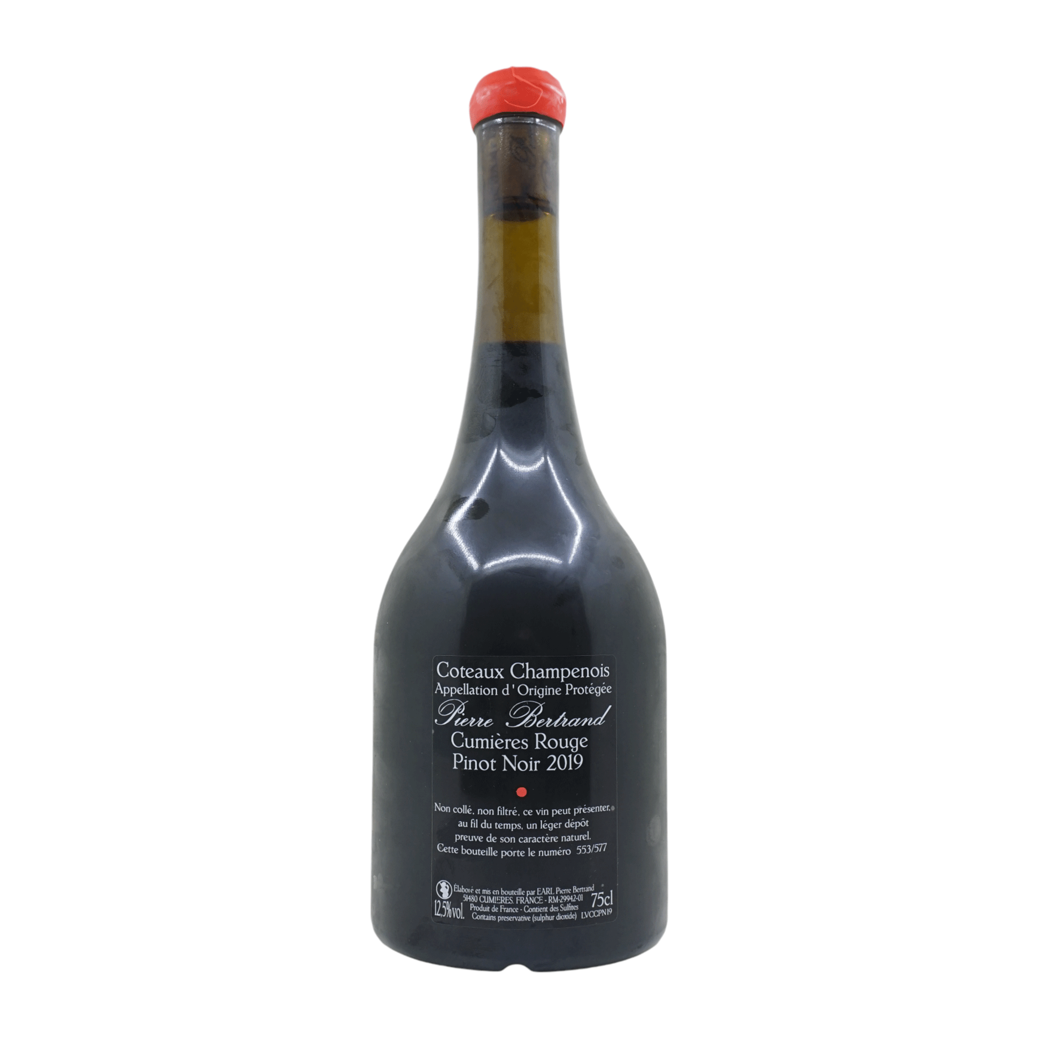 Pierre Bertrand Coteaux Champenois Pinot Noir 2019