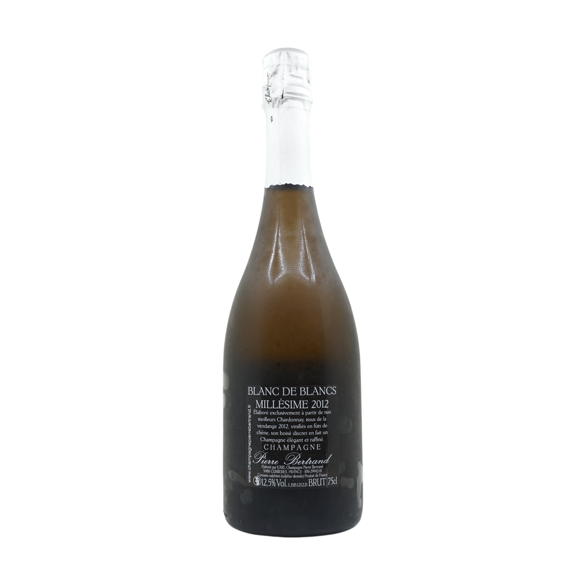 Champagne Pierre Bertrand Blanc de Blanc Brut 2012