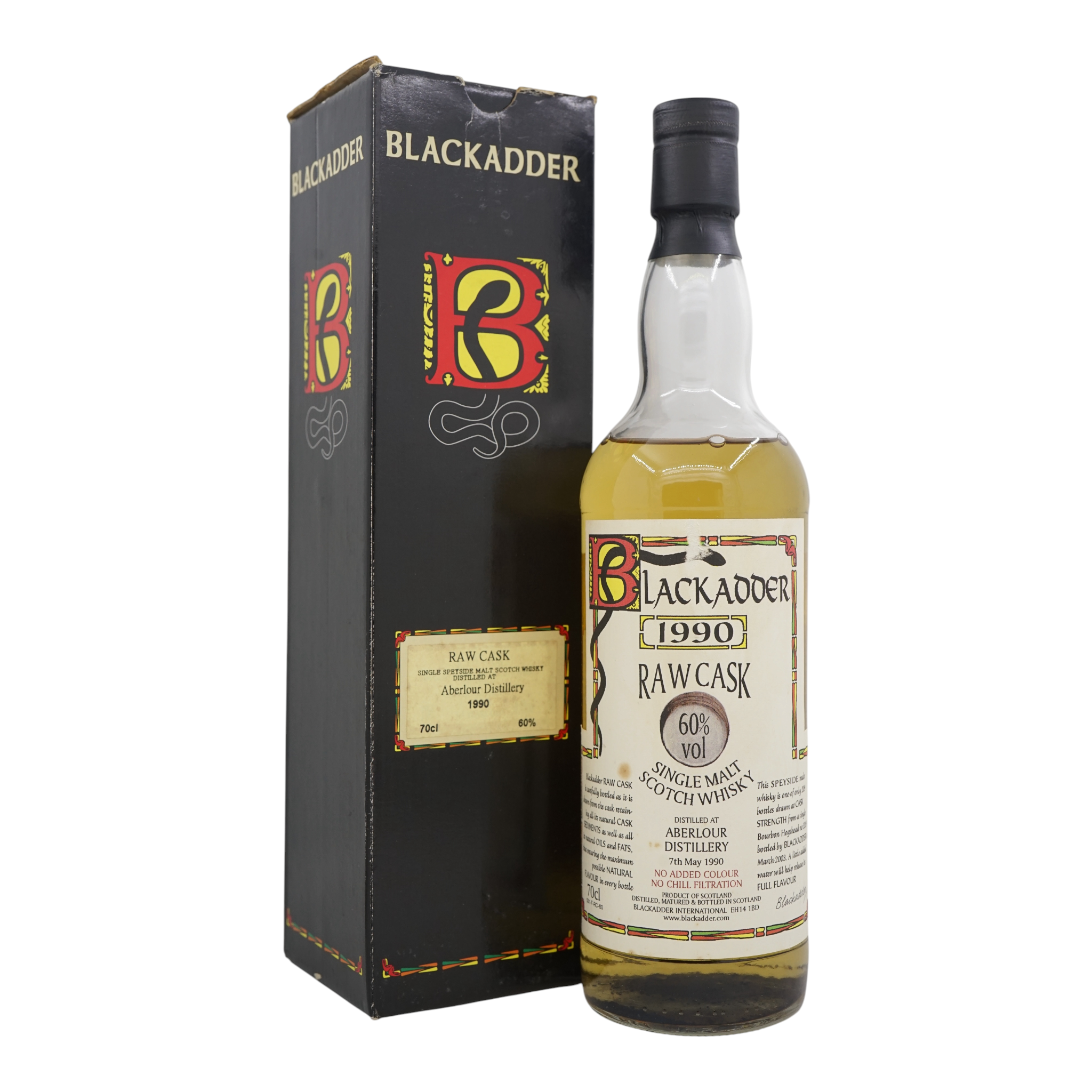 Aberlour 1990/2003 12 Year Old Raw Cask Blackadder #3319