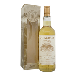 Springbank 1989 10 Year Old Private Bottling for SCOMA GmbH