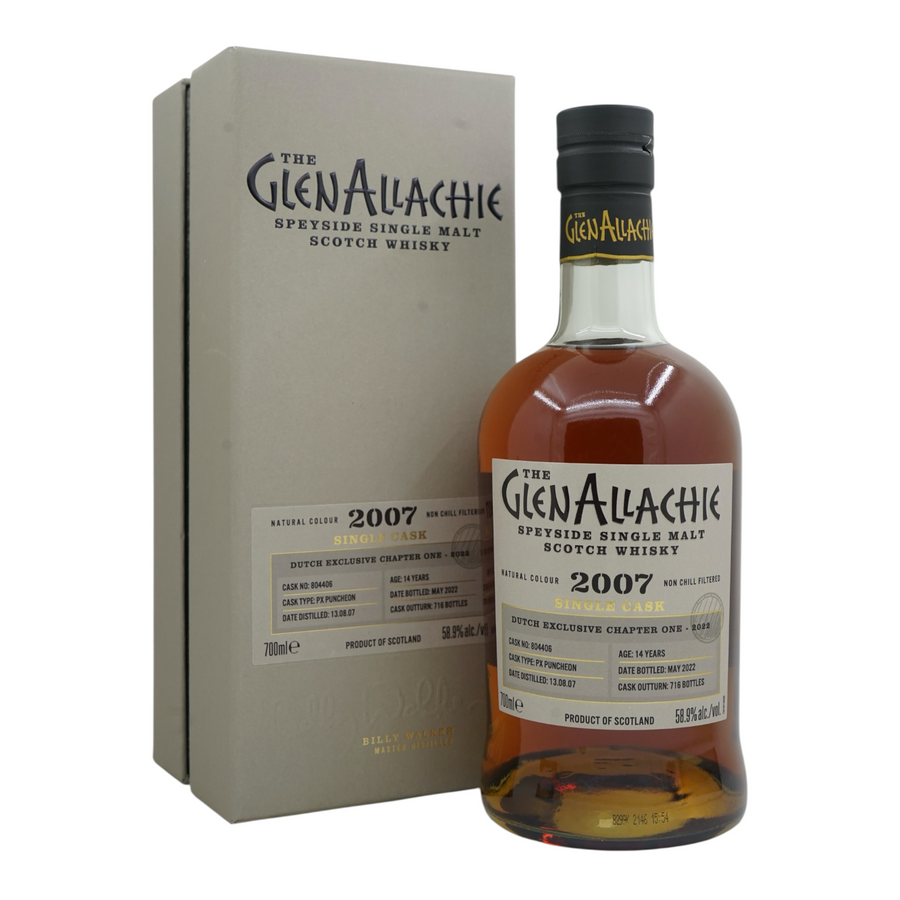 Glenallachie 2007/2022 14 Year Old Pedro Ximénez Sherry puncheon #804406