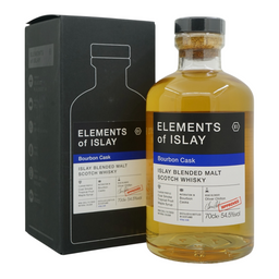 Elements of Islay Bourbon Cask Islay Blended Malt Scotch Whisky 54.5%