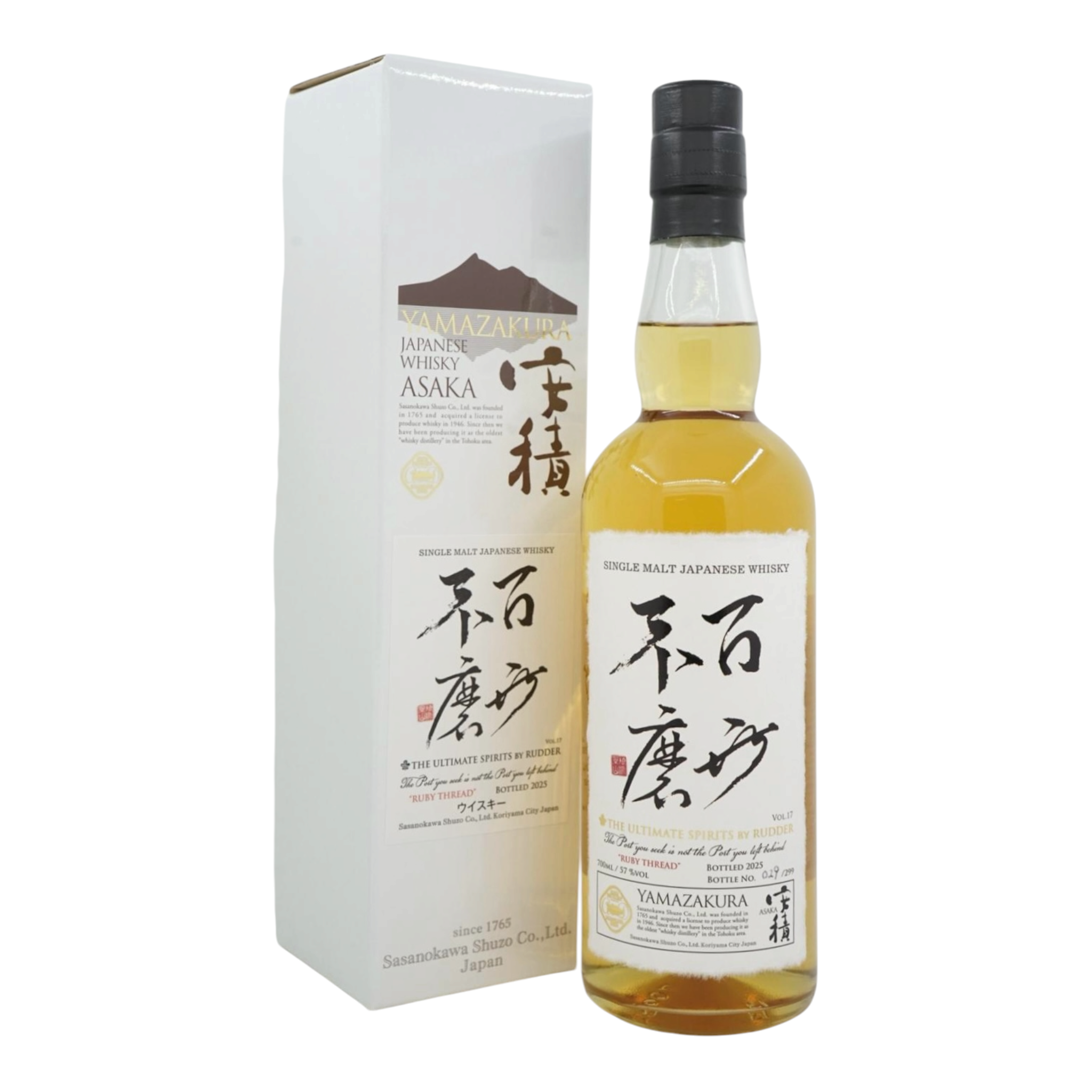 安積 Yamazakura Asaka Ruby Thread 2025 The Ultimate Spirits by Rudder- 百世不磨 Vol. 17