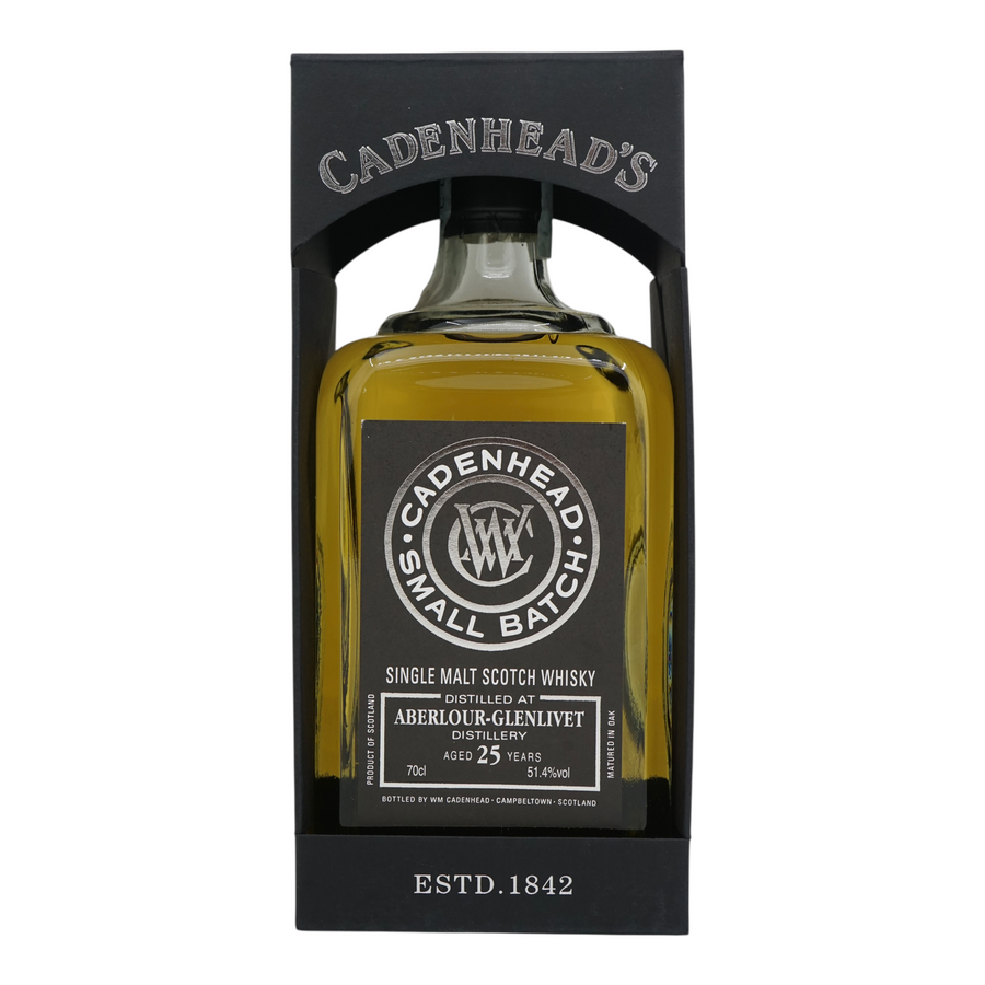 Aberlour 1990/2016 25 Year Old Small Batch Cadenhead's 51.4%