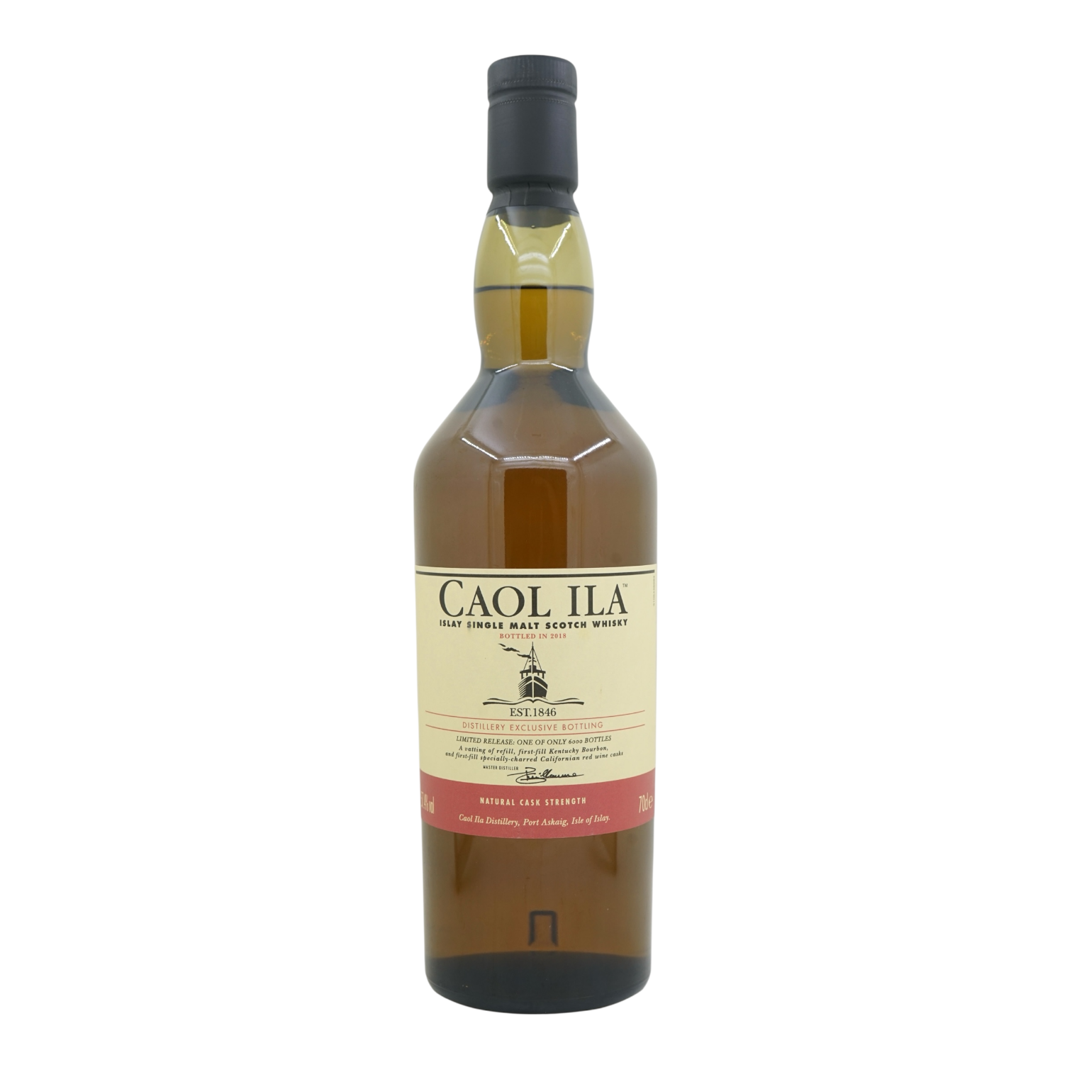 Caol Ila Distillery Exclusive Bottling 2018