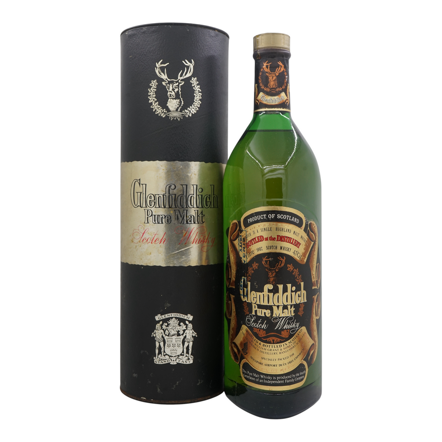 Glenfiddich Pure Malt Bottled at the Distillery 1L (Mid-1980s)
