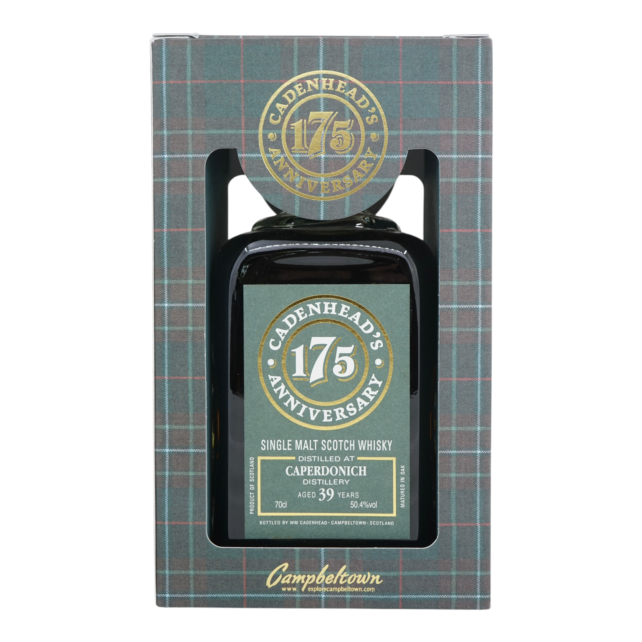 Caperdonich 1977/2017 39 Year Old Cadenhead's 175th Anniversary 50.4%
