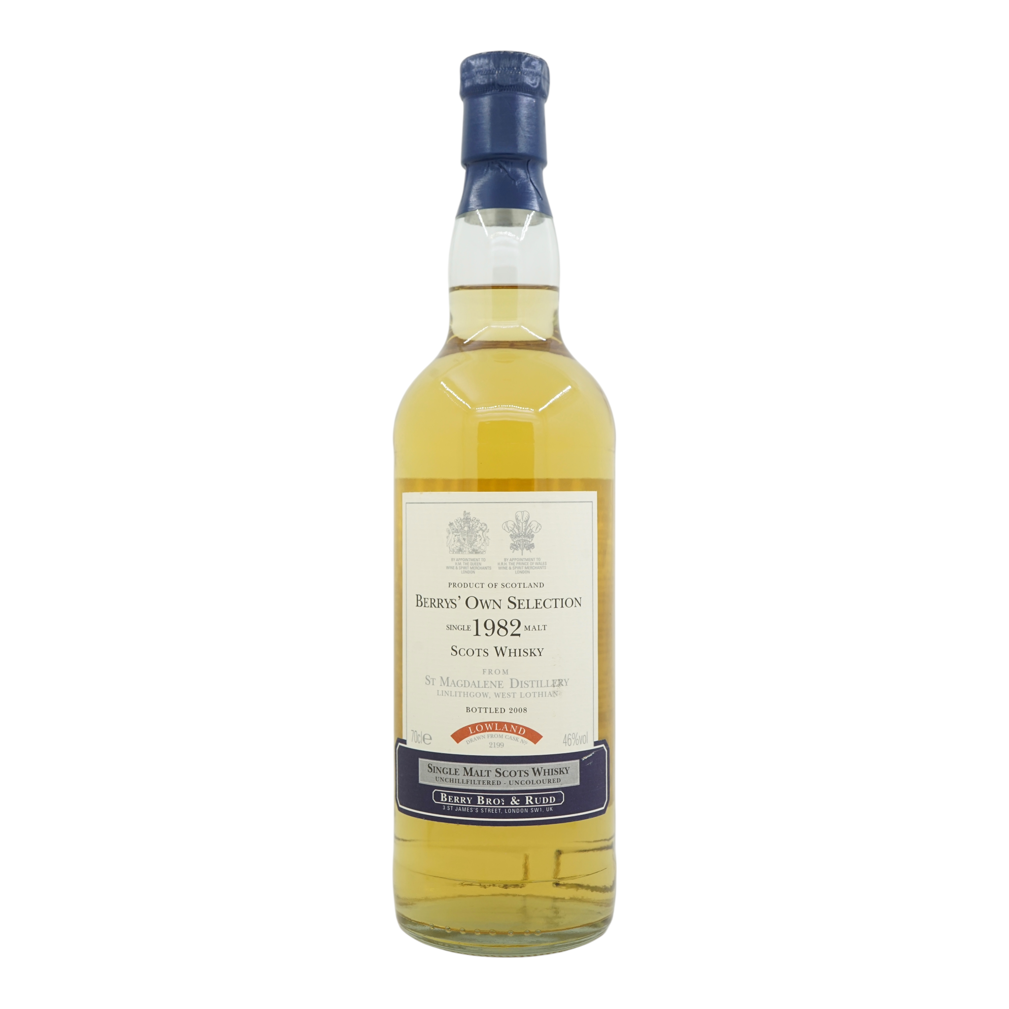 St. Magdalene 1982/2008 Berrys' Own Selection Berry Bros & Rudd #2199