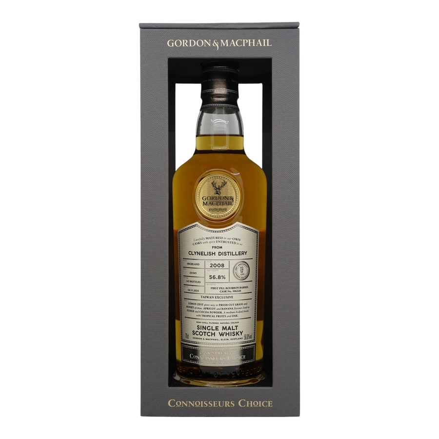 Clynelish 2008/2025 17 Year Old Taiwan Exclusive Gordon & MacPhail #306220