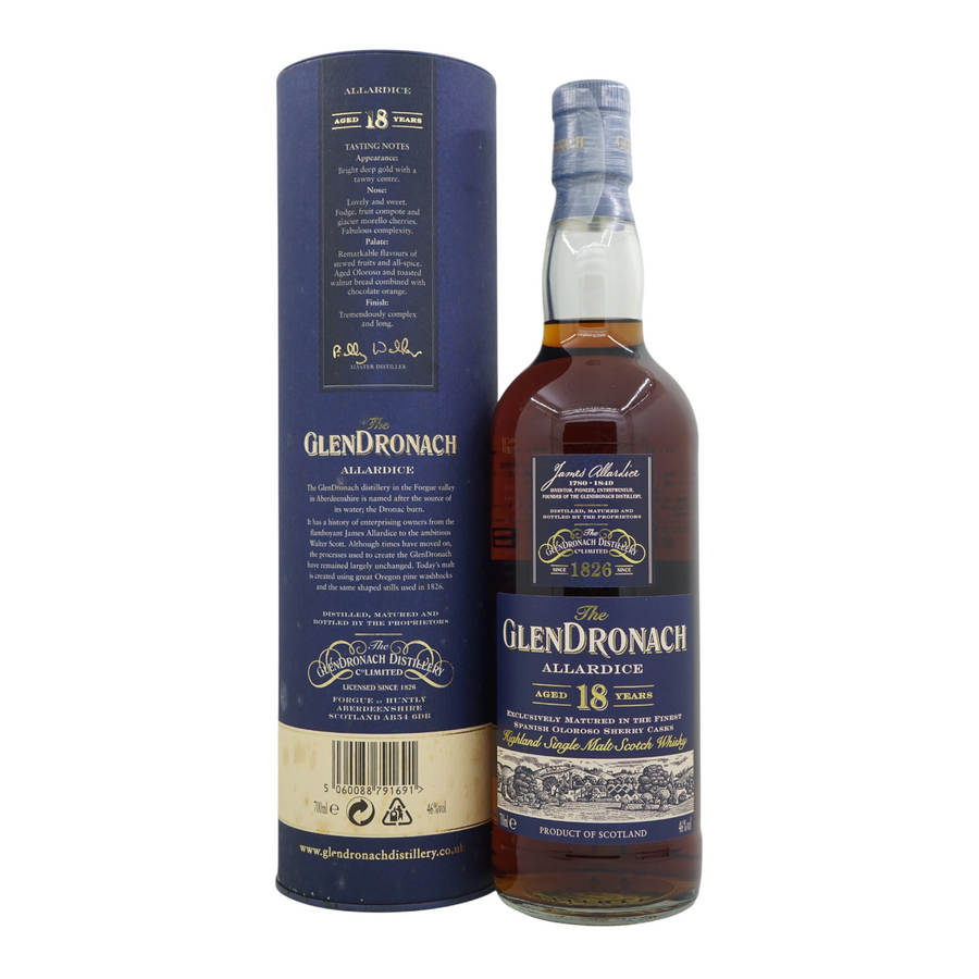Glendronach 18 Year Old Billy Walker