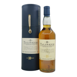 Talisker 10 Year Old 金字 圓桶外盒